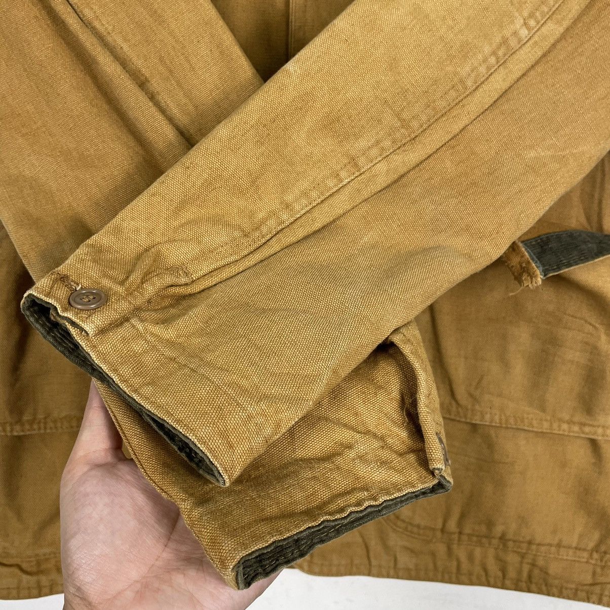 L.L. Bean × The Workers Club × Vintage 💥LL BEAN HUNTING DUCK CANVAS CHORE VINTAGE JACKET Size US L / EU 52-54 / 3 - 6 Thumbnail