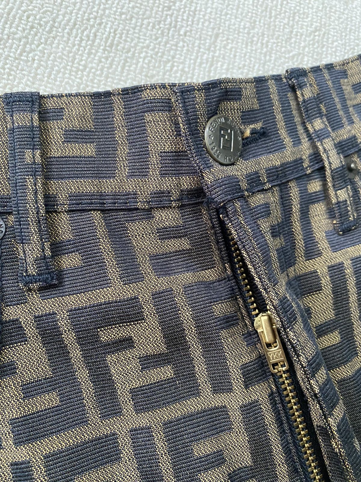 Fendi Fendi zucca pattern skirt Size 25" / US 0 / IT 36 - 6 Thumbnail