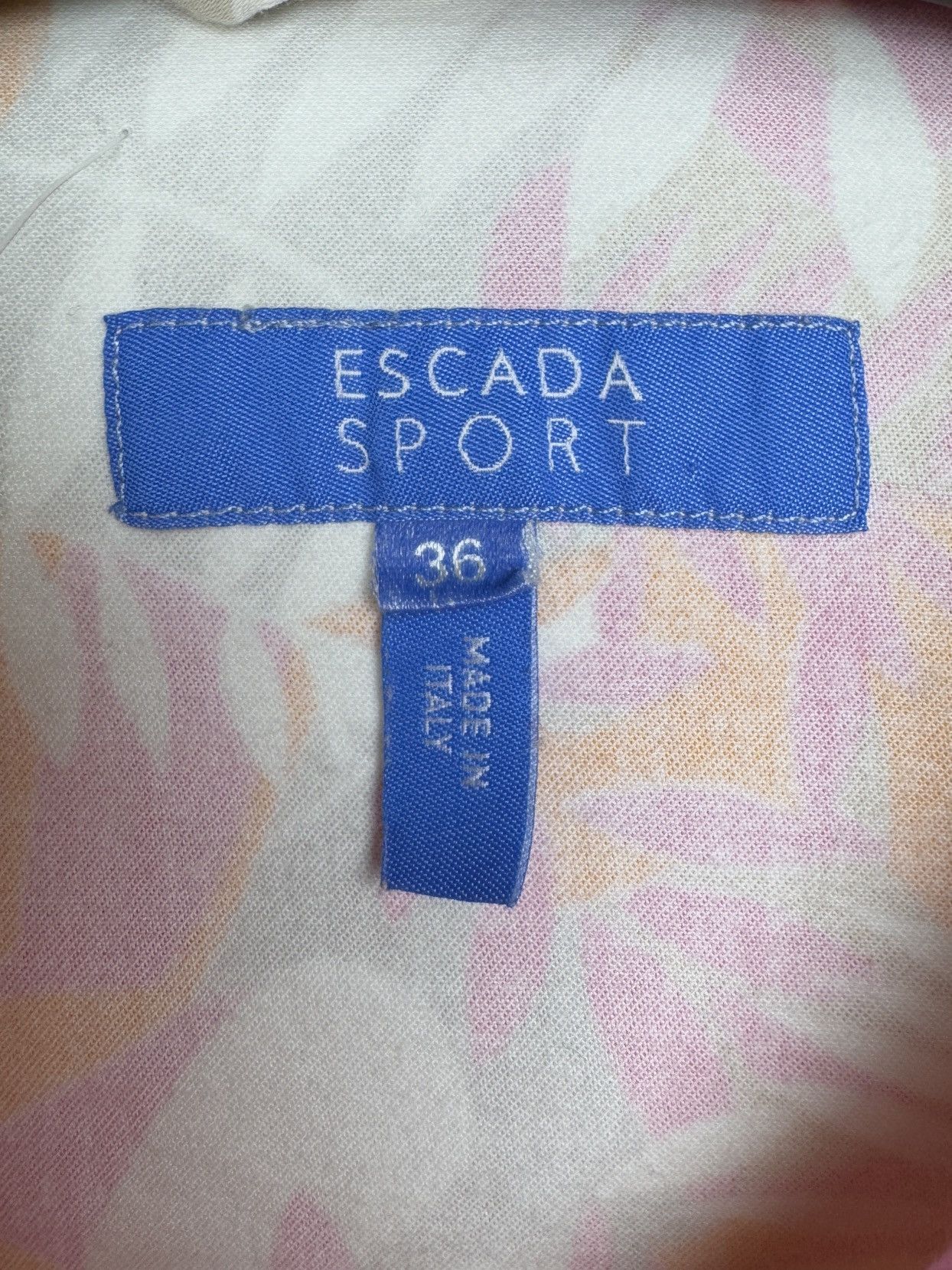 Escada Sport Escada Sport Trucker Jacket Floral Flower Button Down sz 36 Size S / US 4 / IT 40 - 8 Thumbnail