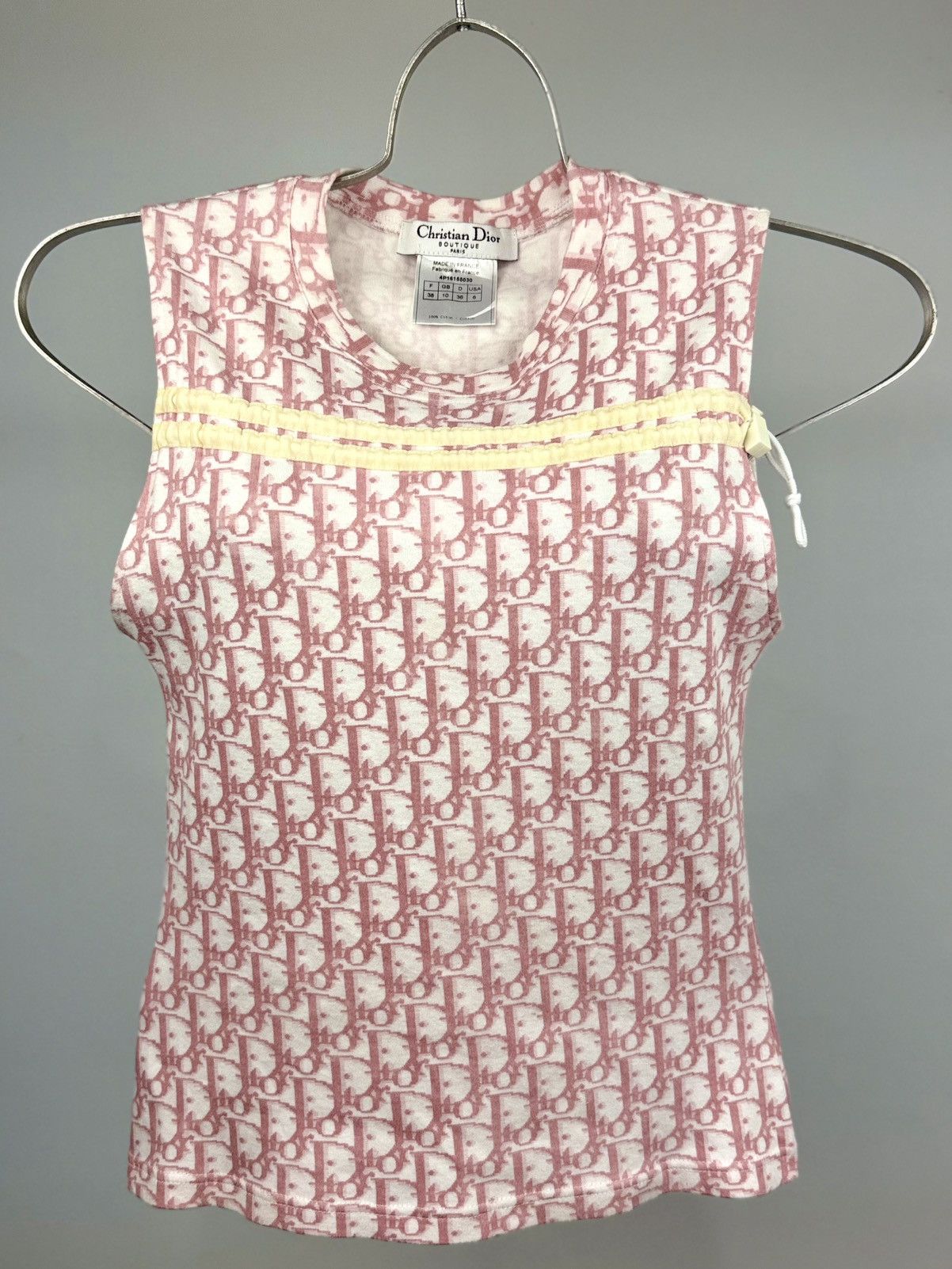 John Galliano Christian Dior Monogram Top Dior John Galliano SS/00