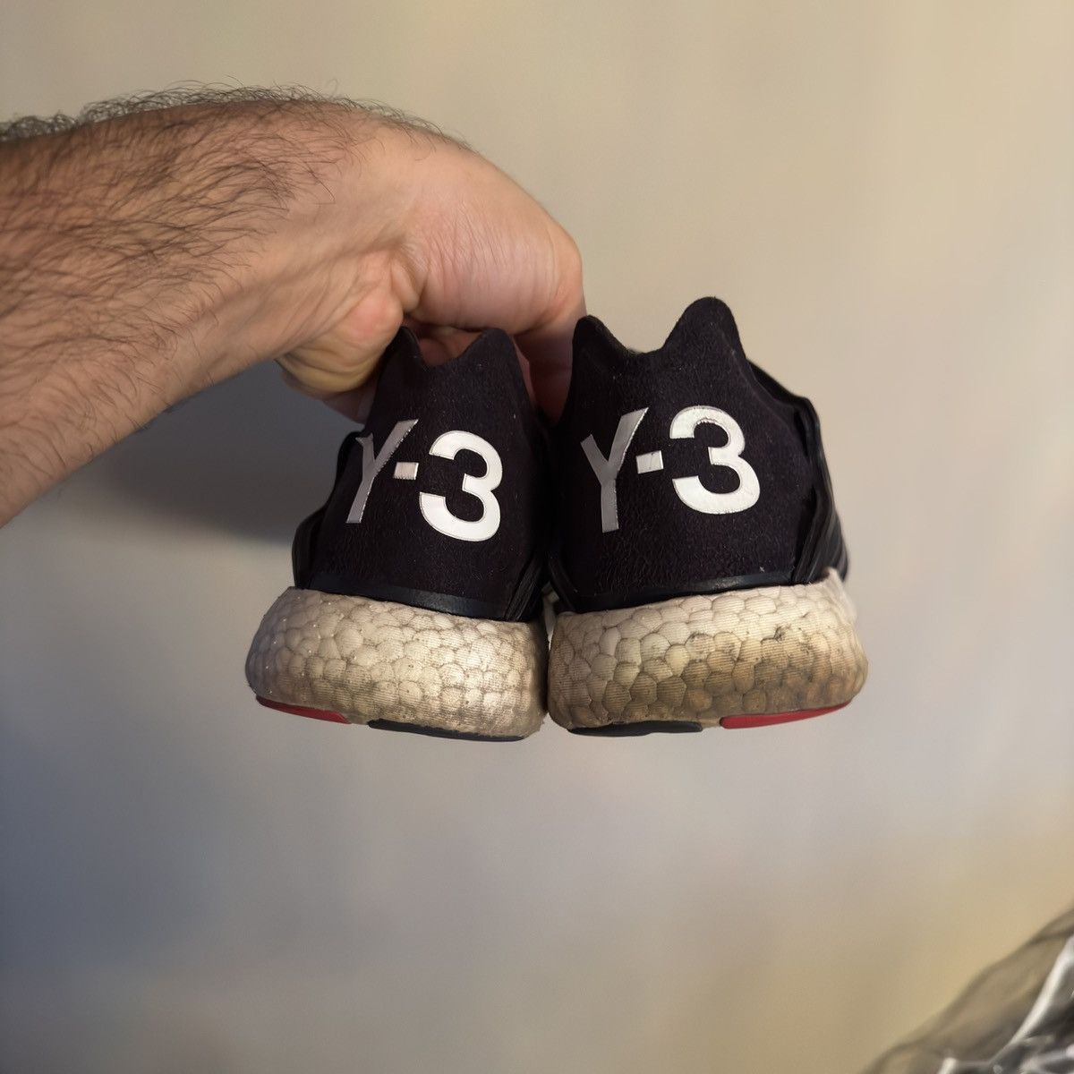 Adidas Adidas x Y-3 Yohji Boost Black White Size US 8.5 / EU 41-42 - 6 Thumbnail