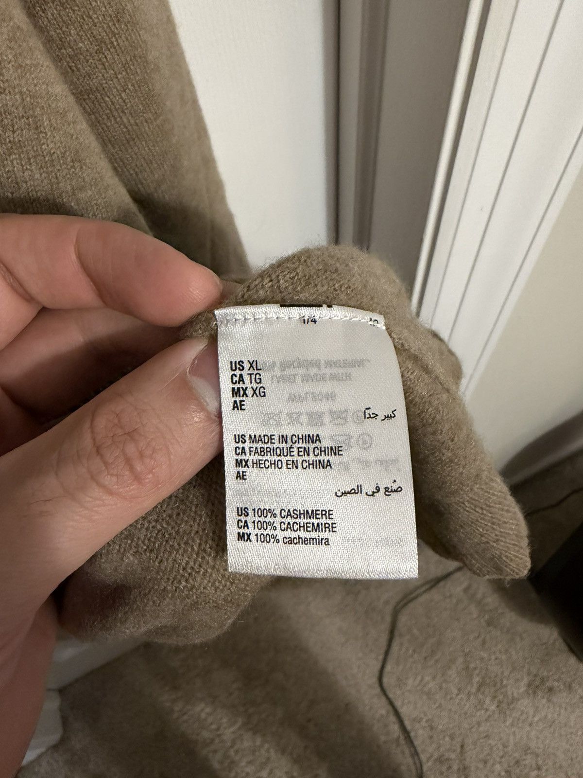 Club Room Cashmere Turtle Neck Sweater Size US XL / EU 56 / 4 - 5 Thumbnail
