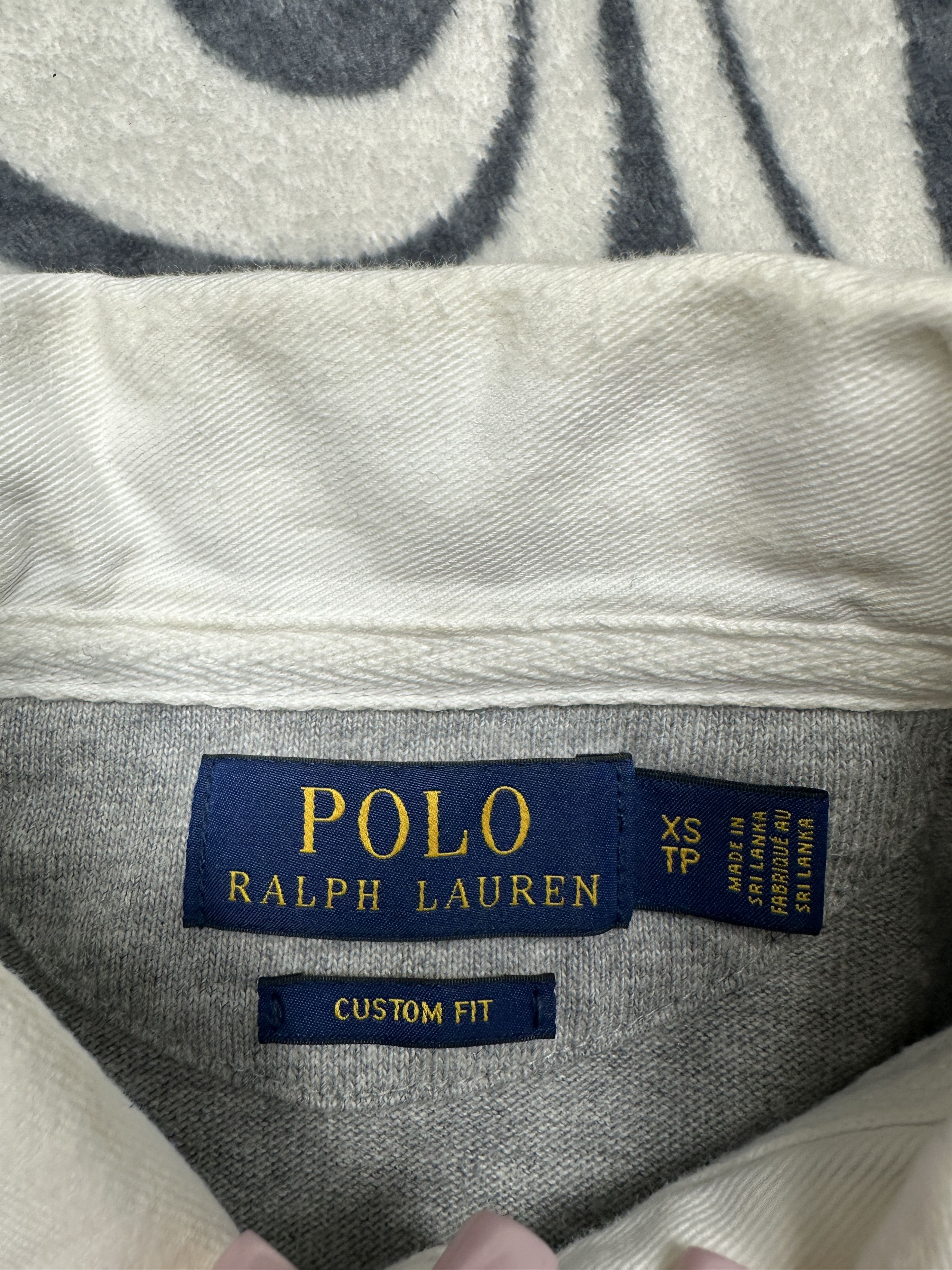 Polo Ralph Lauren Polo Ralph Lauren Mens Long Sleeve Rugby Shirt Size US XS / EU 42 / 0 - 4 Thumbnail