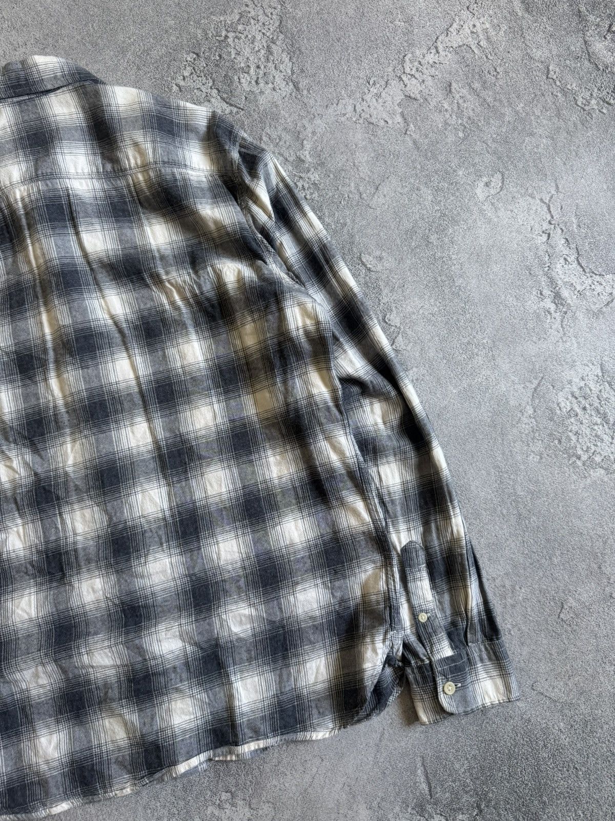 Allsaints AllSaints M Dogwood LS shirt flannel button up long sleeve Size US M / EU 48-50 / 2 - 14 Thumbnail