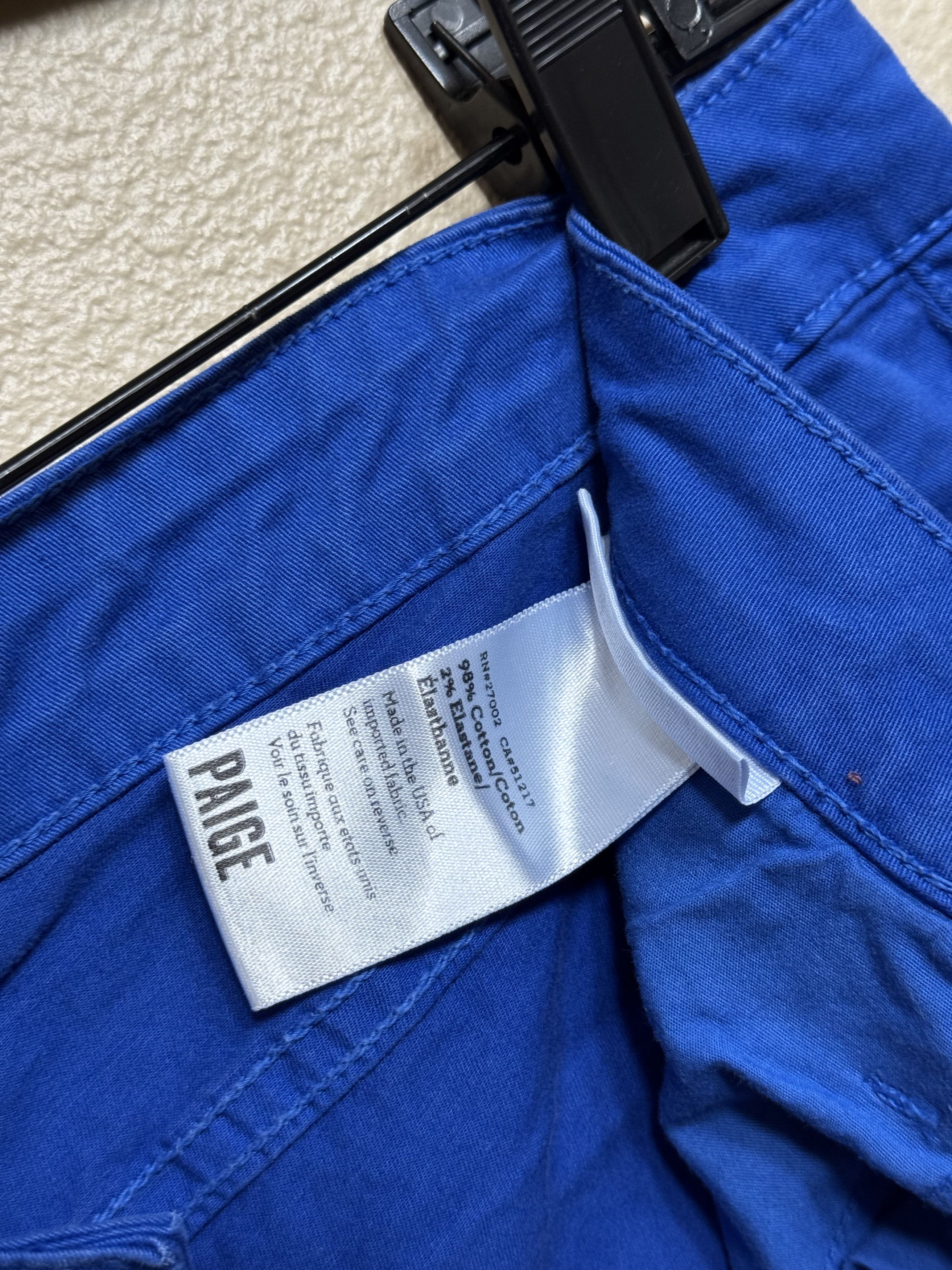 Paige Paige Denim Normandie Blue Straight Leg Jean Pants Size 33 Size US 33 - 5 Thumbnail
