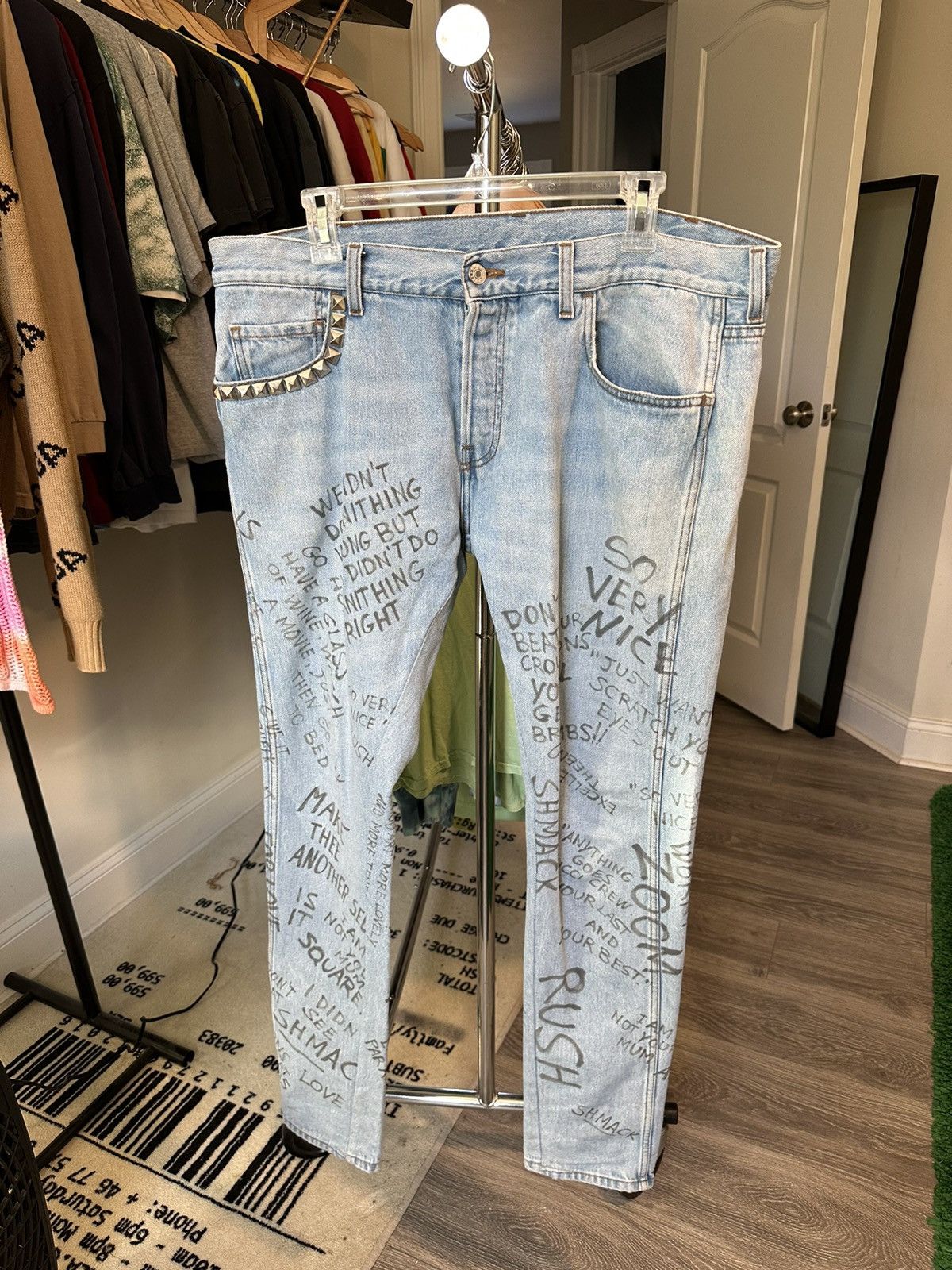 Gucci Gucci punk jeans NWT Grailed