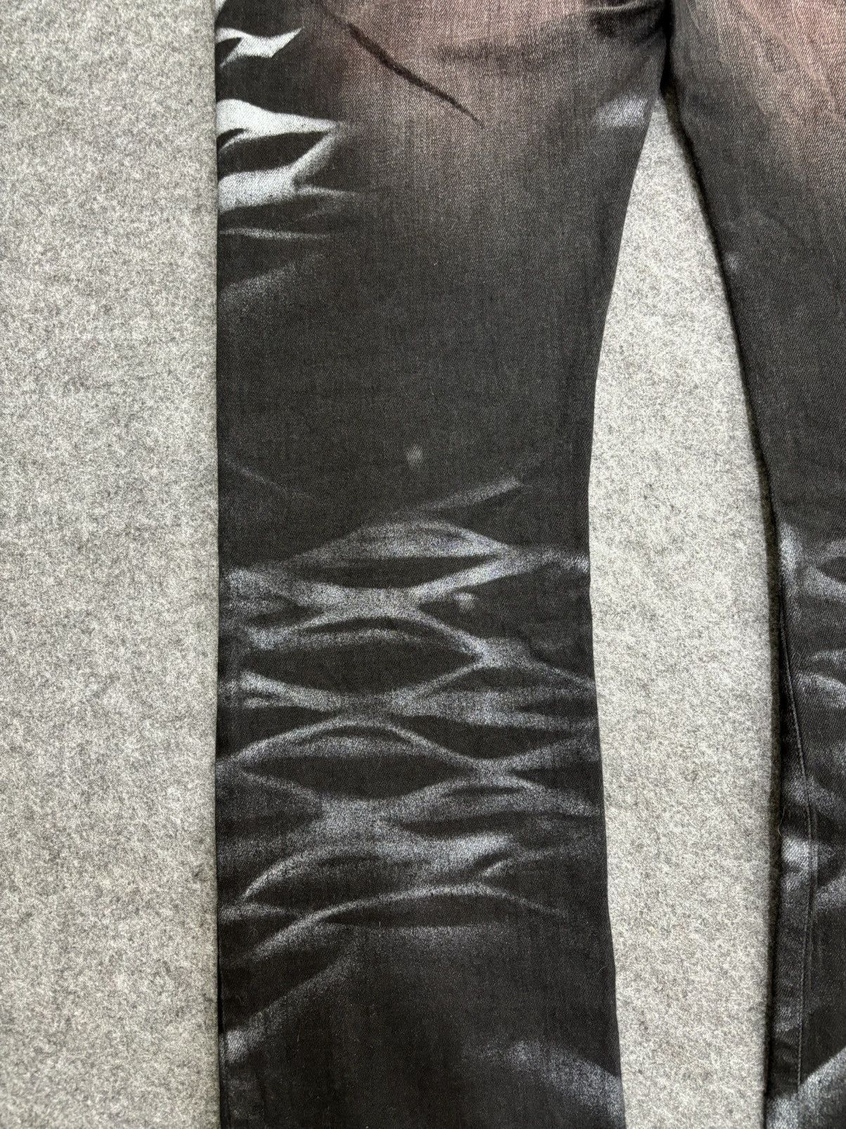 Tornado Mart 💥Archival Flare💥Tornado Mart Insane Sick Art Denim F513 Size US 34 / EU 50 - 18 Thumbnail