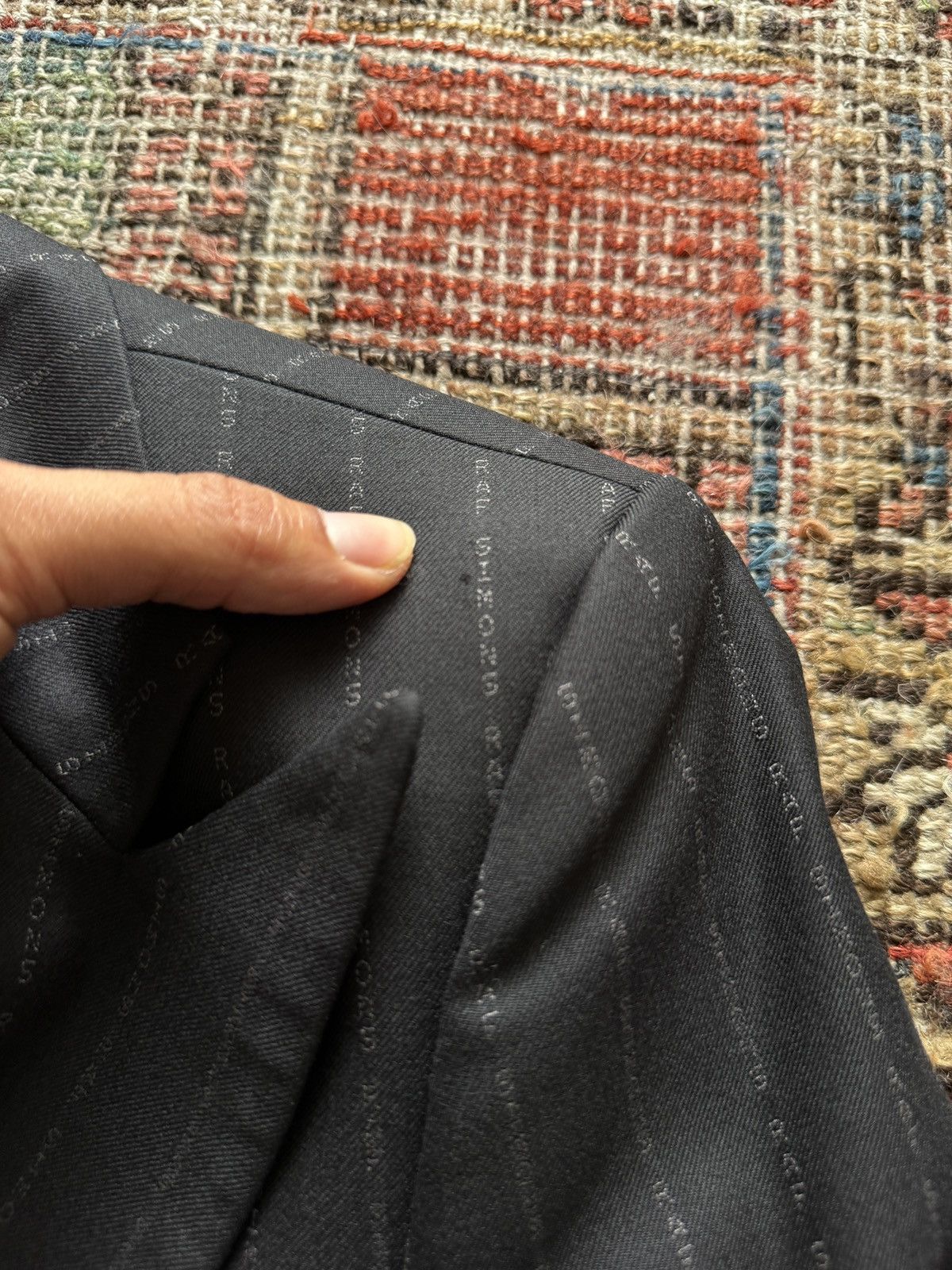 Raf Simons Pinstripe Limited Edition Suit Size 46R - 21 Thumbnail