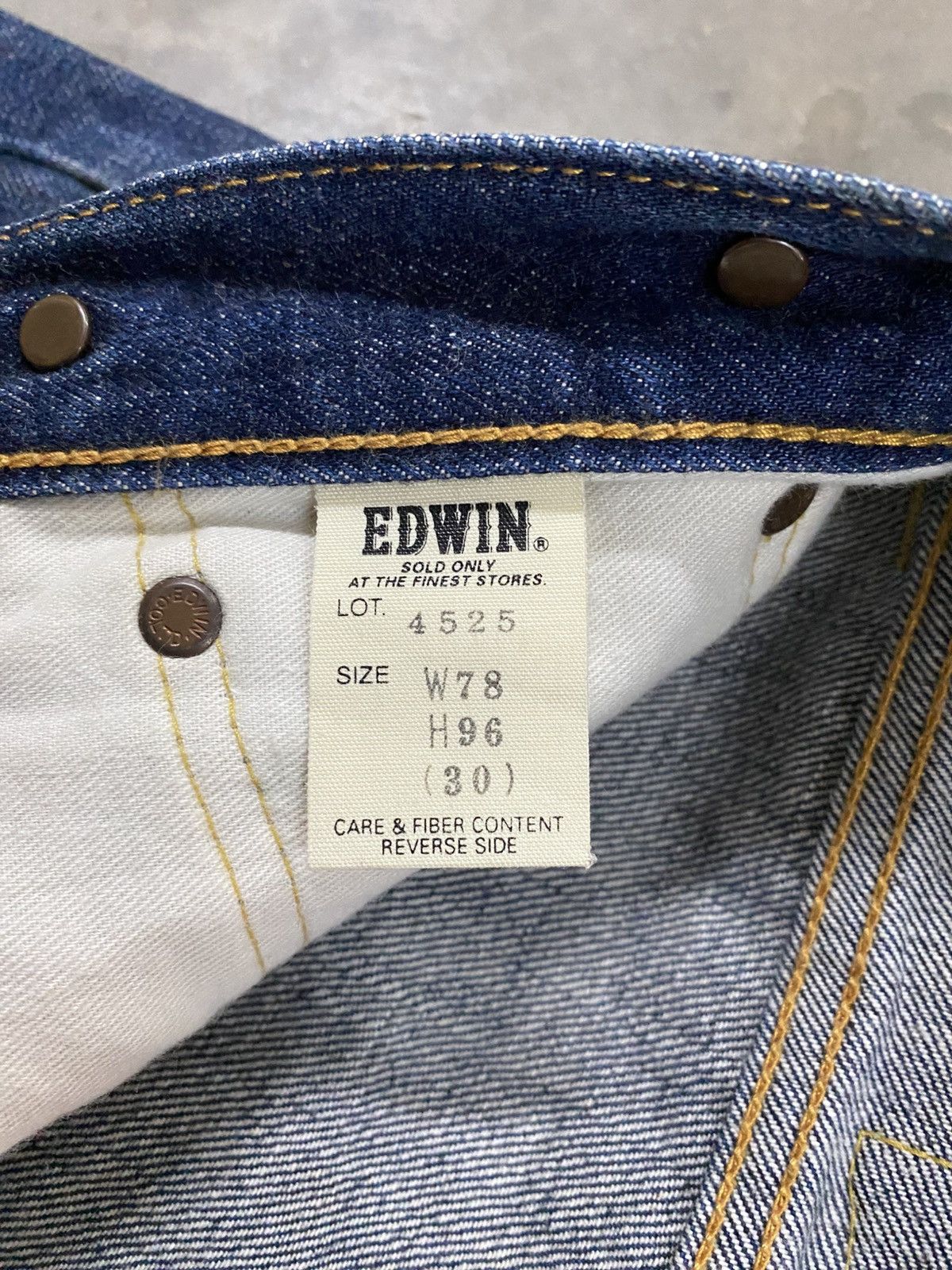 Edwin × Hysteric Glamour × Tornado Mart Baggy Jeans Japanese Edwin 4525 Selvedge Denim @235 Size US 30 / EU 46 - 8 Thumbnail