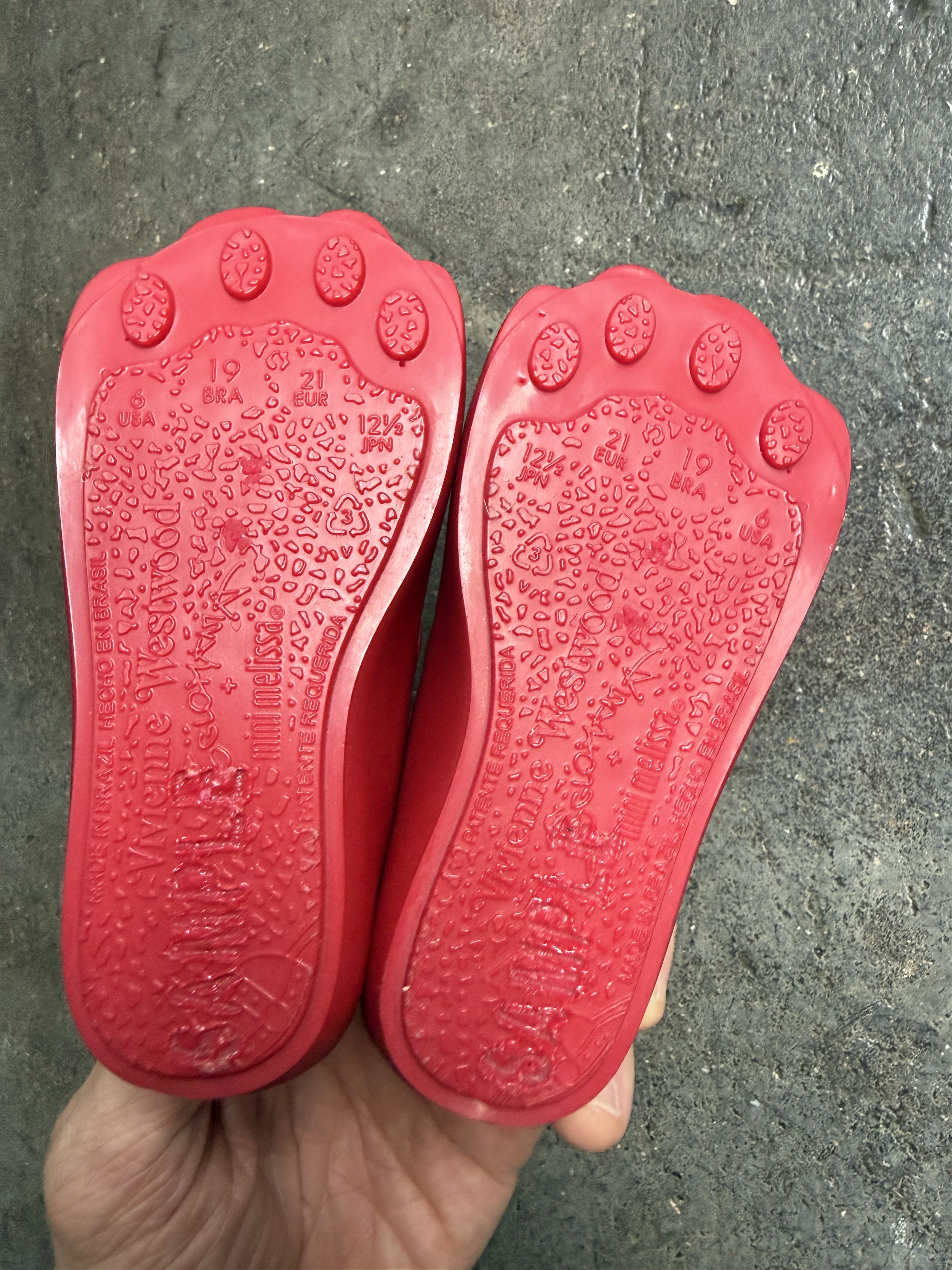 Vivienne Westwood 1/1 Sample Adjustable Melissa Kid Shoe w/ Metal orb Size US 6 / EU 39 - 2 Thumbnail