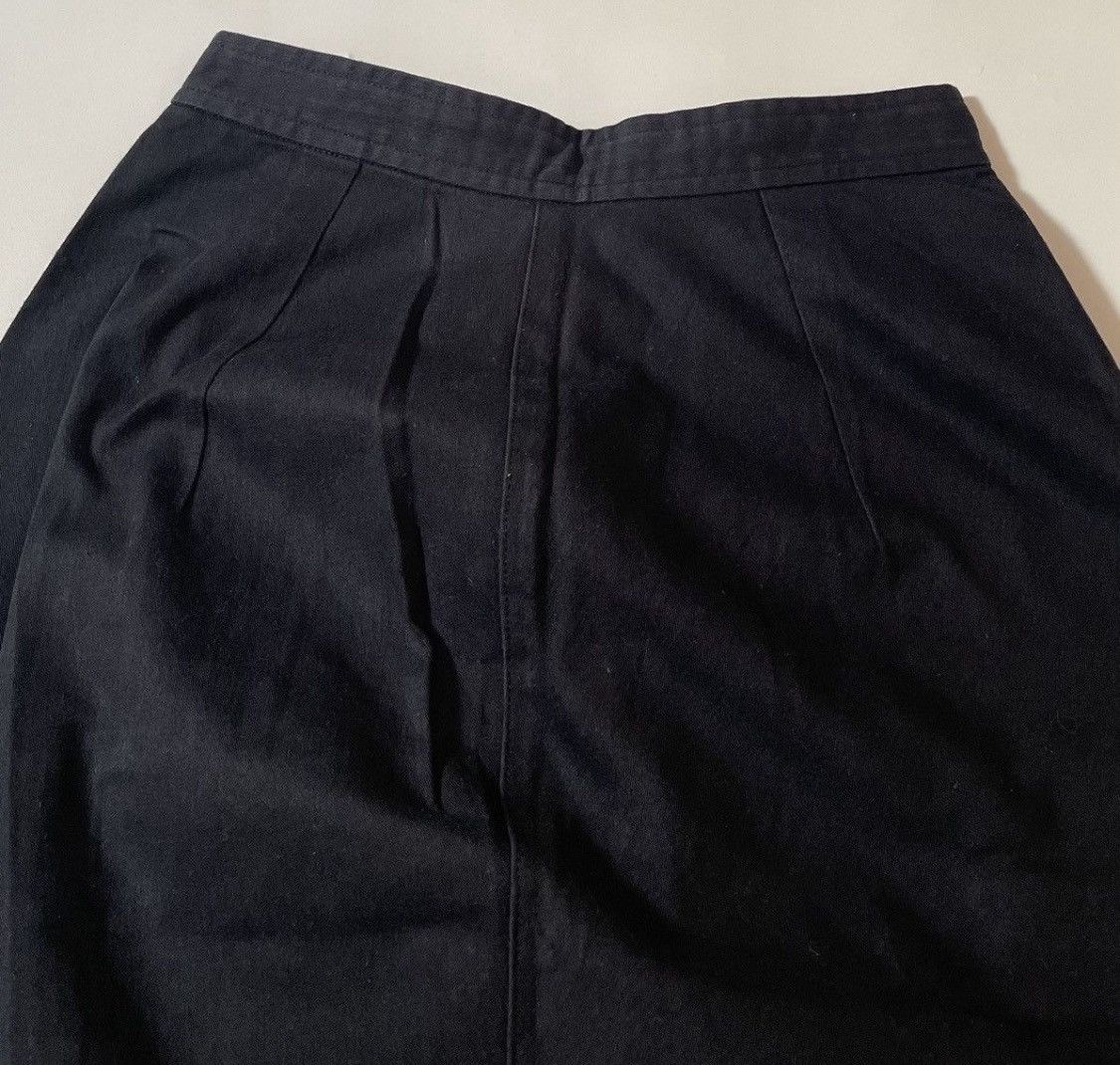 Comme des Garcons Vintage comme des garcons black skirt Size 22" - 4 Thumbnail