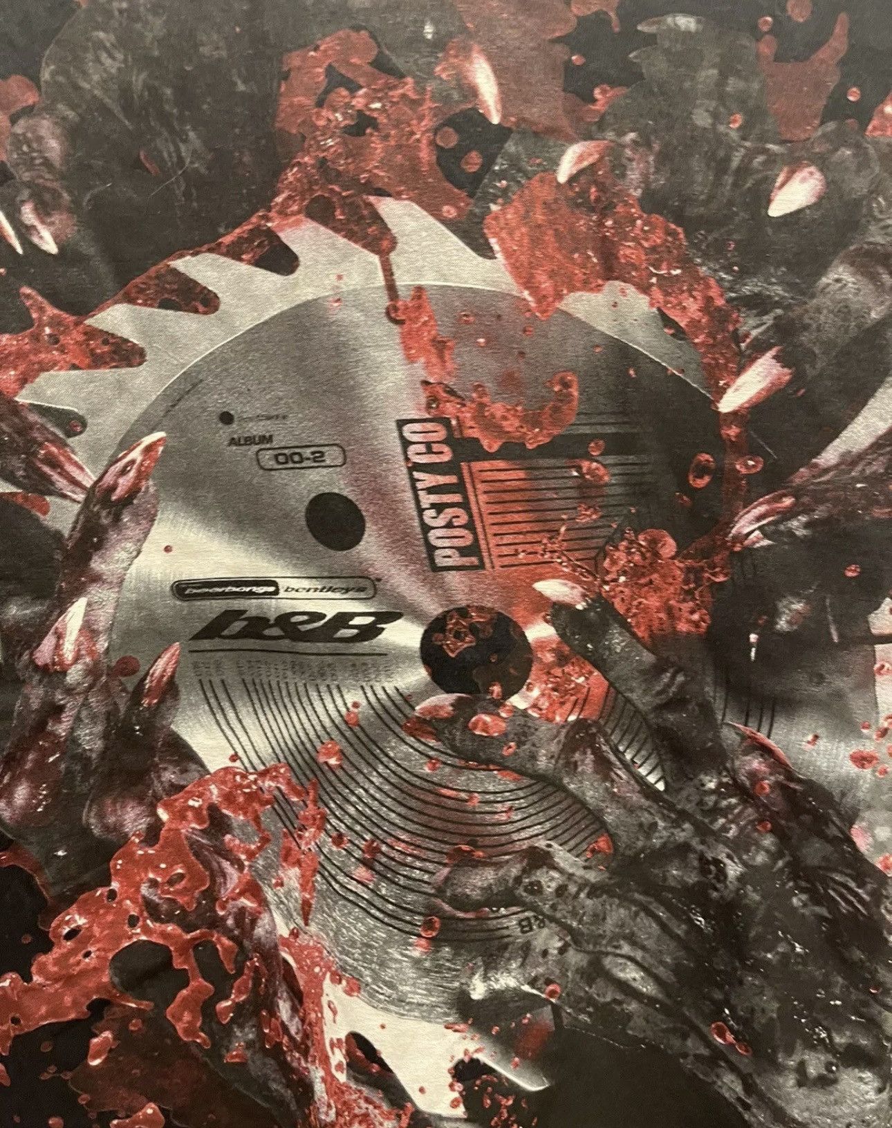 Rap Tees Post Malone Japan Pop-Up Exclusive Red T-Shirt Size M Size US M / EU 48-50 / 2 - 2 Thumbnail
