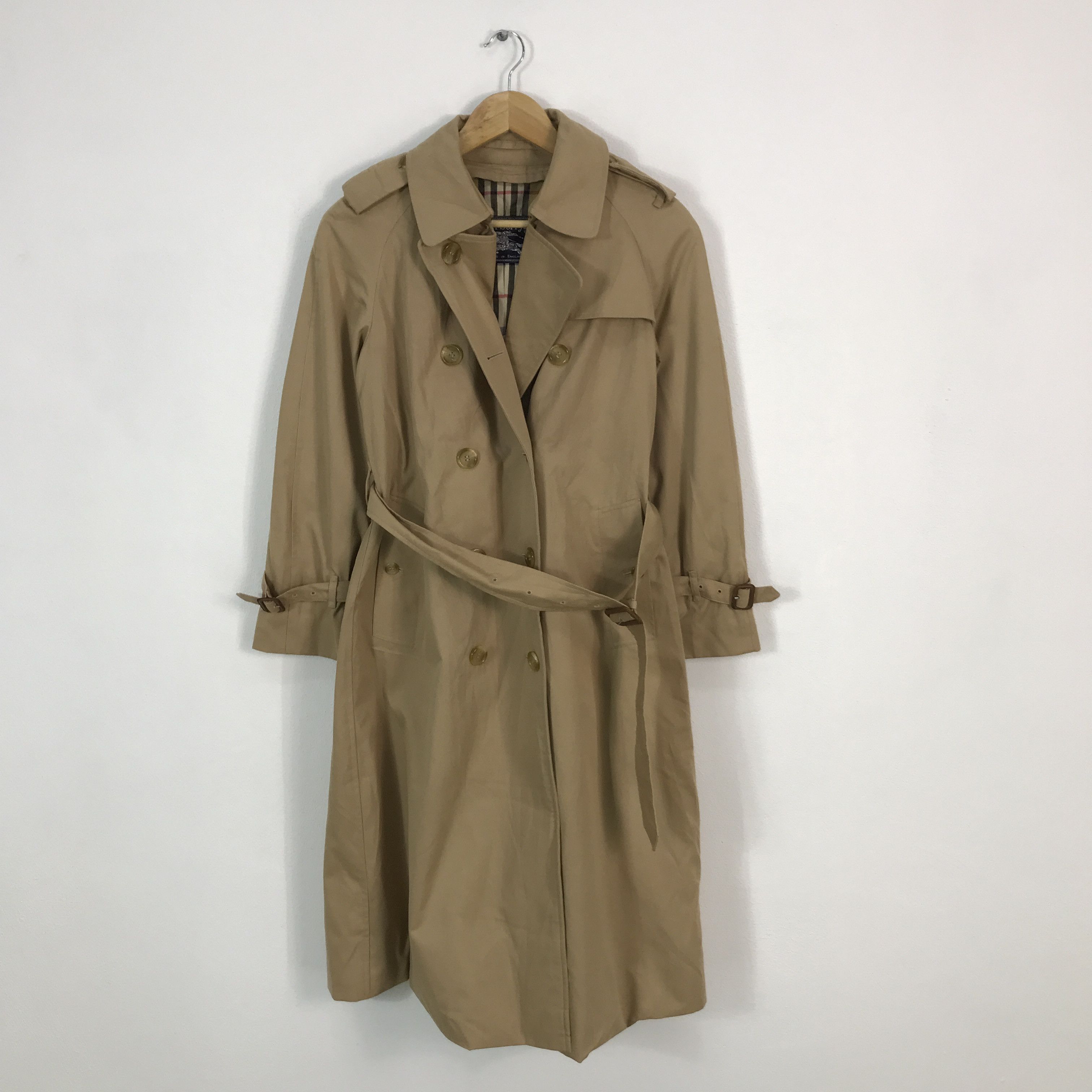 Burberry × Vintage Vintage Burberry long coat jacket Size US M / EU 48-50 / 2 - 1 Thumbnail