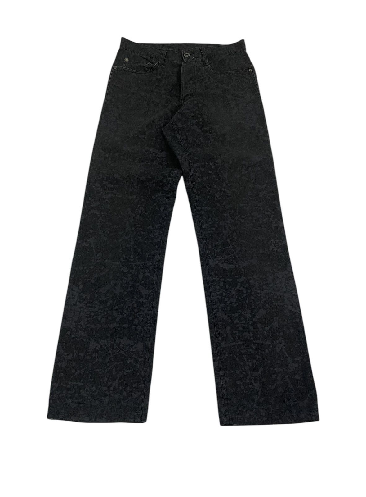 5351 POUR LES HOMMES × Hysteric Glamour × Japanese Brand 5351 Pour Less Hommes Paint Splatter Pants Size US 28 / EU 44 - 2 Thumbnail