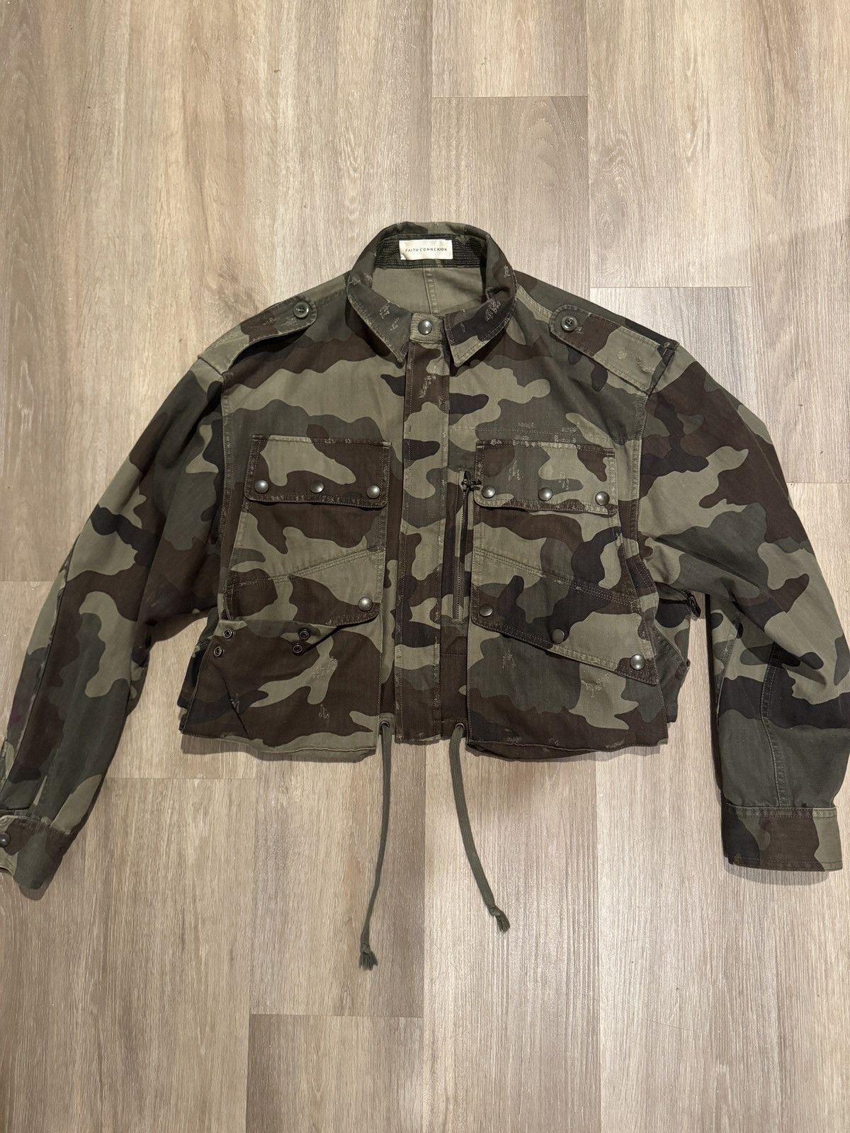 Faith Connexion Faith connexion camo utility jacket distressed XS Size XS / US 0-2 / IT 36-38 - 1 Thumbnail
