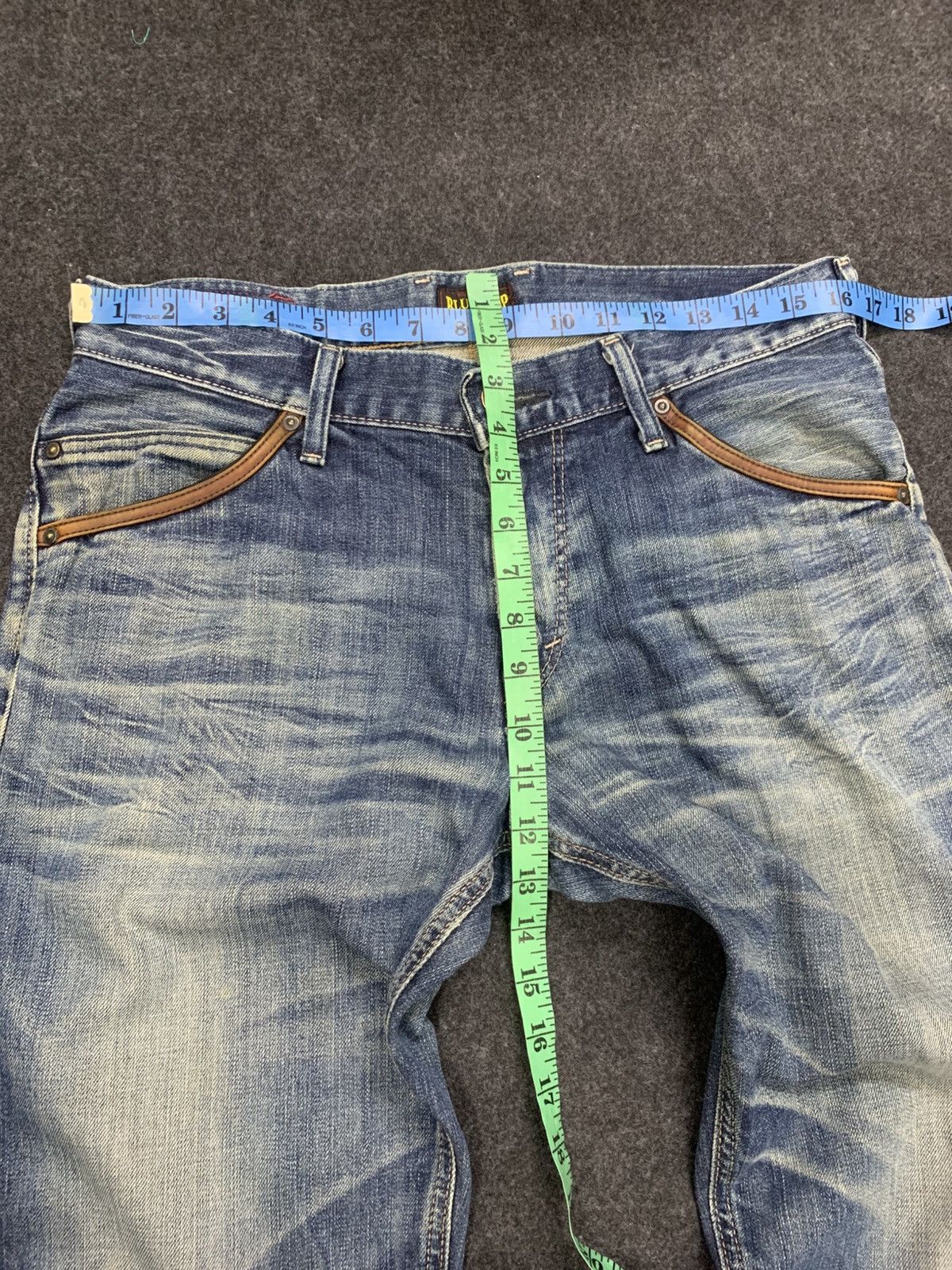 Edwin EDWIN Blue Trip Distressed Denim Jeans Flap Pocket Size US 32 / EU 48 - 6 Thumbnail