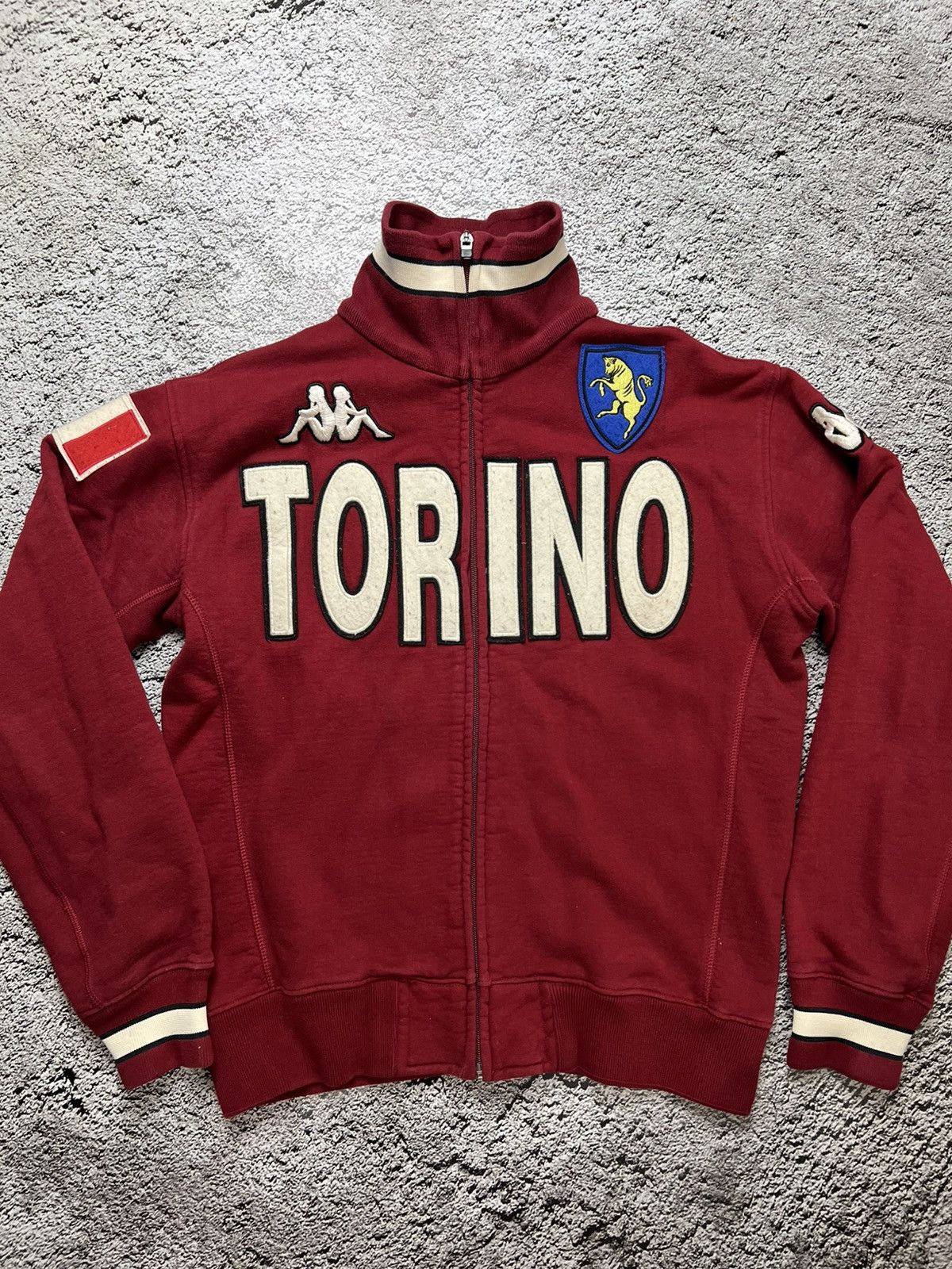 Kappa Y2K FC Torino Italy serie A vintage kappa full zip jacket Size US S / EU 44-46 / 1 - 1 Thumbnail