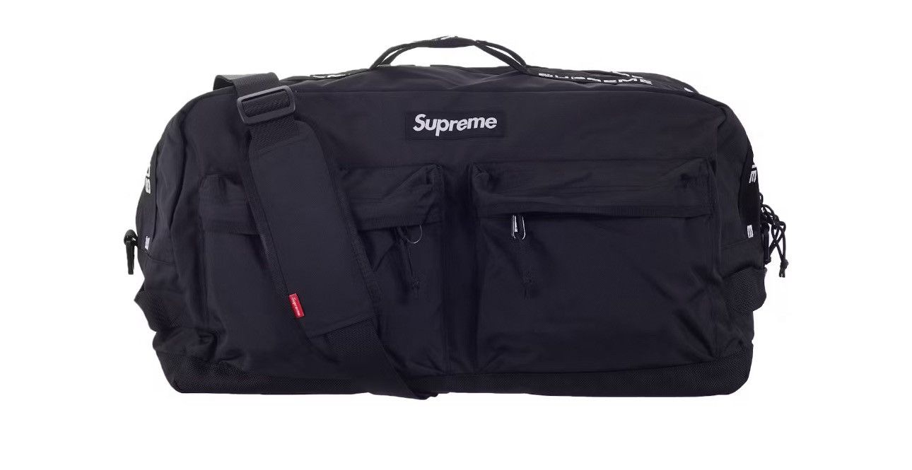 Supreme Duffle Bag 'Black'