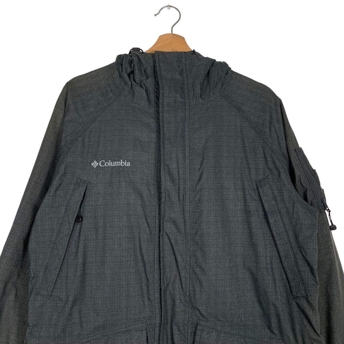 Columbia COLUMBIA Titanium Omni Tech Fur Hoodie Jacket #0460-C21 Size US M / EU 48-50 / 2 - 2 Thumbnail