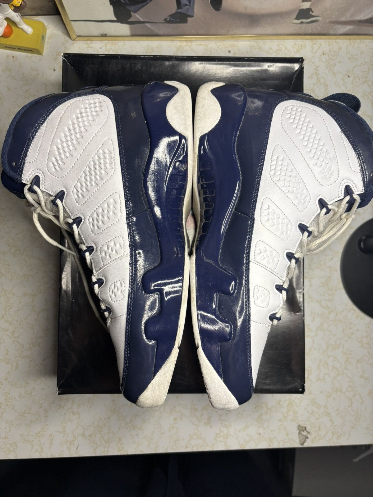Jordan Brand Jordan Retro 9 ‘university blue’ Size US 12 / EU 45 - 3 Thumbnail