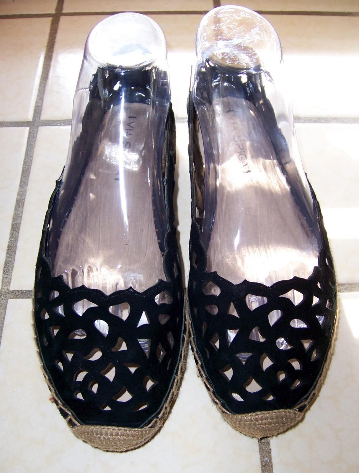 Other Via Spiga Bellerose Women's Espadrille Flats - Black - 8.5 Size US 8.5 / IT 38.5 - 1 Thumbnail