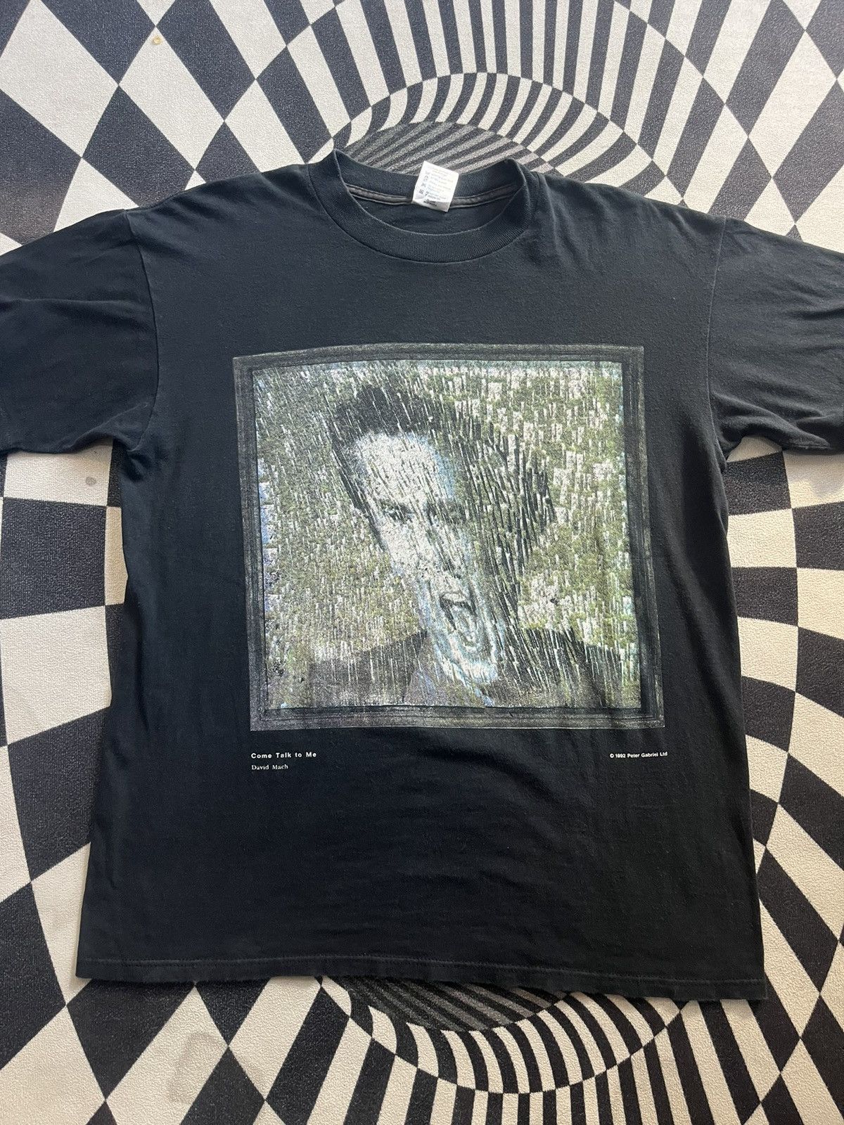 Arts & Science Vijtage Peter Gabriel Come Talk to Me 1992’s David Mach Size US L / EU 52-54 / 3 - 4 Thumbnail