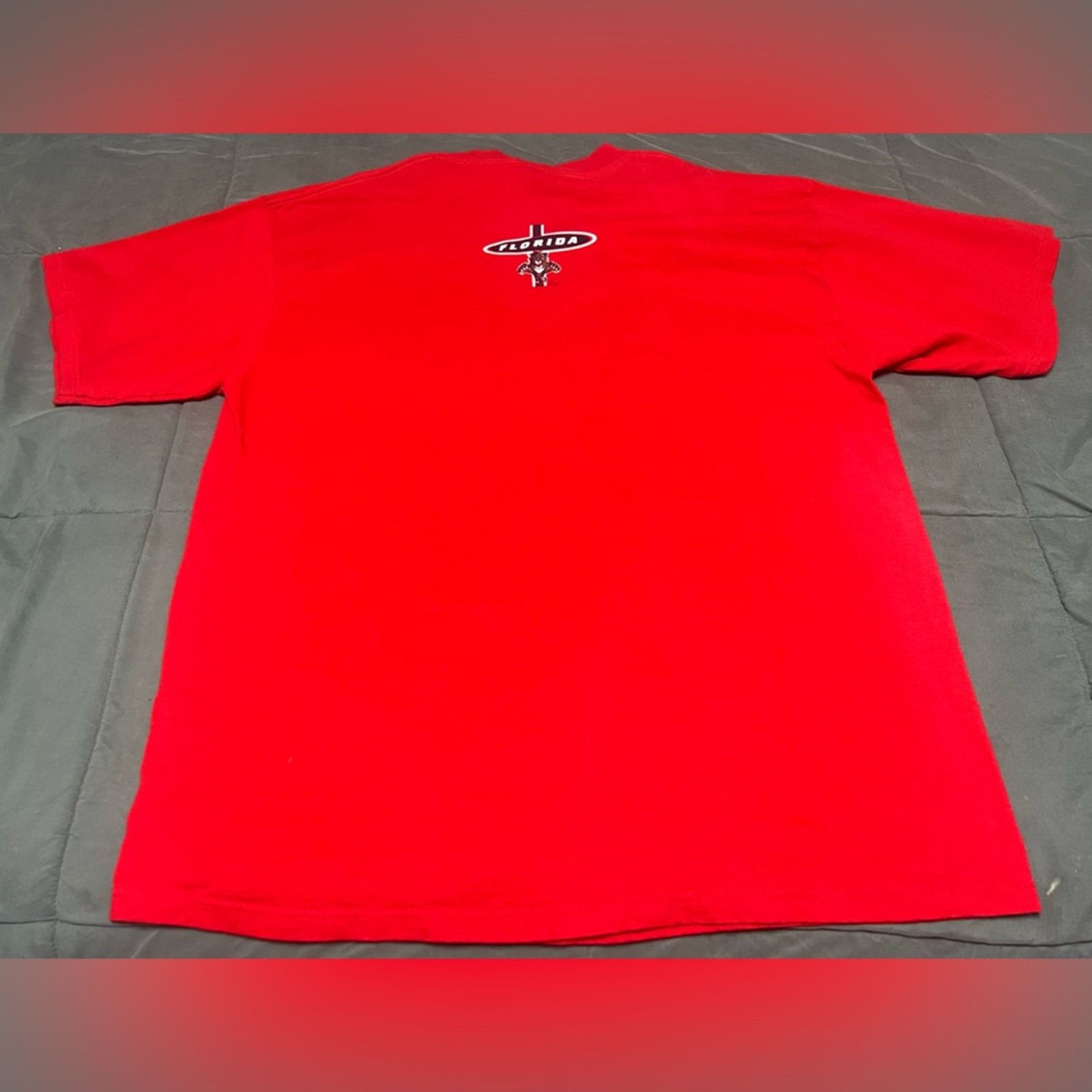 Logo 7 Vintage 90s Florida Panthers NHL Hockey Logo 7 T Shirt XXL Size US XXL / EU 58 / 5 - 2 Thumbnail