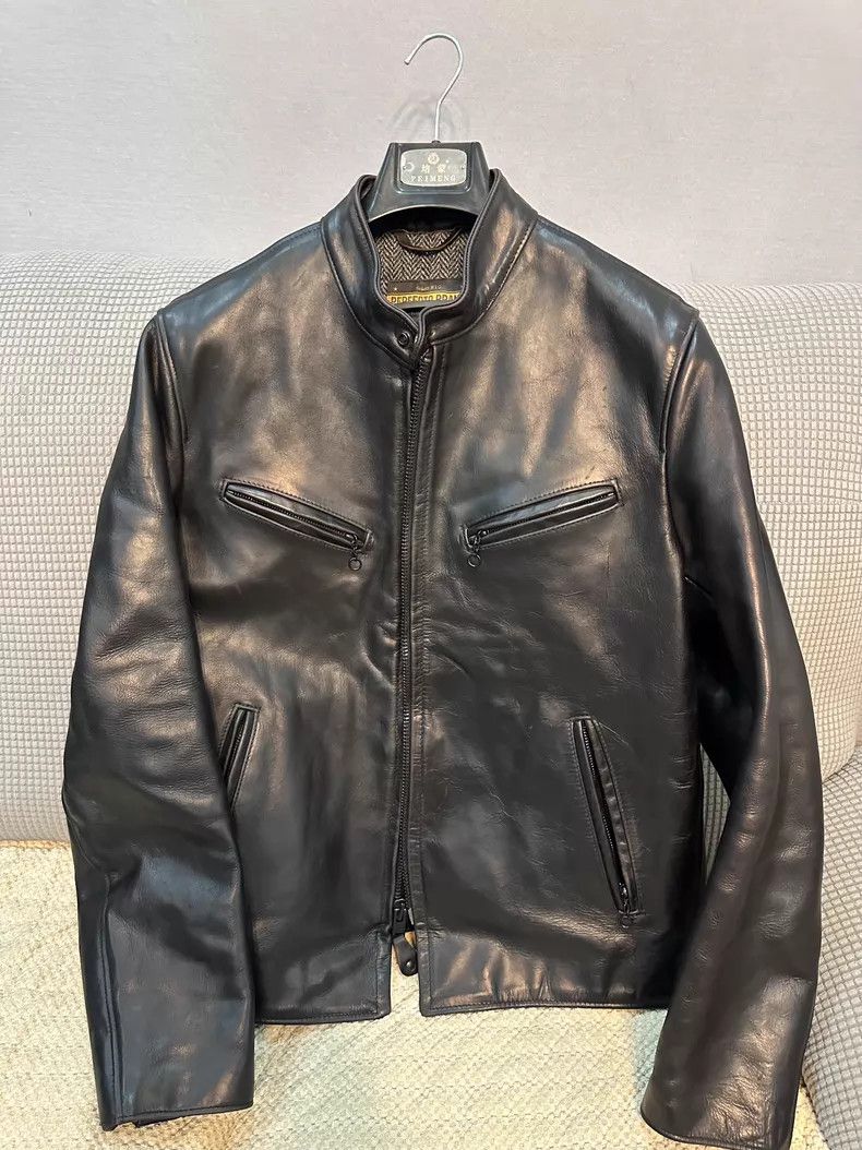 Schott Schott Leather coat Size US L / EU 52-54 / 3 - 1 Thumbnail