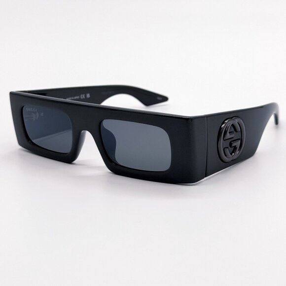 Gucci NEW GUCCI SUNGLASSES GG1646S 006 GRAY UNISEX EYEWEAR GUCCI Size ONE SIZE - 3 Thumbnail