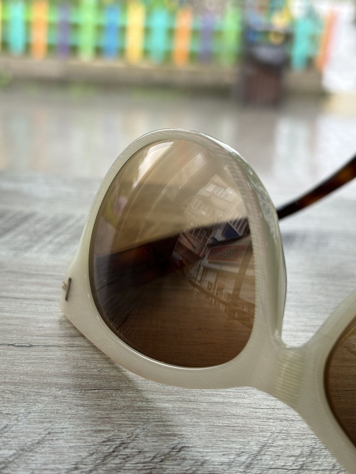Designer × Tom Ford Tom Ford Sunglasses SASKIA TF330 Cat Eye Size ONE SIZE - 9 Thumbnail