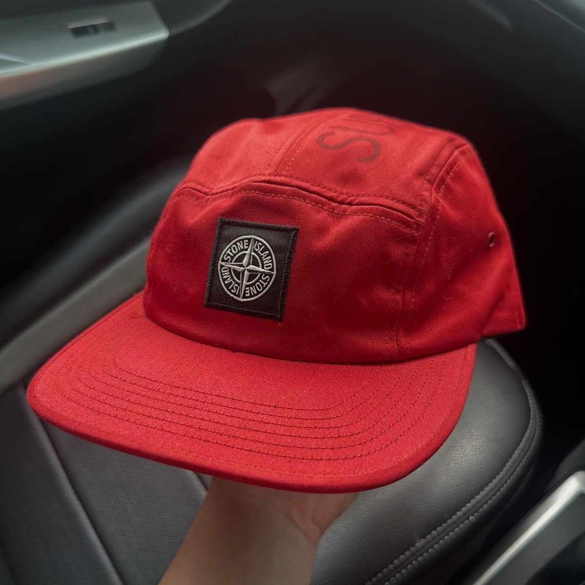 Stone Island × Supreme Supreme Stone Island Camp Cap Hat Ultimate Rare Size ONE SIZE - 1 Thumbnail