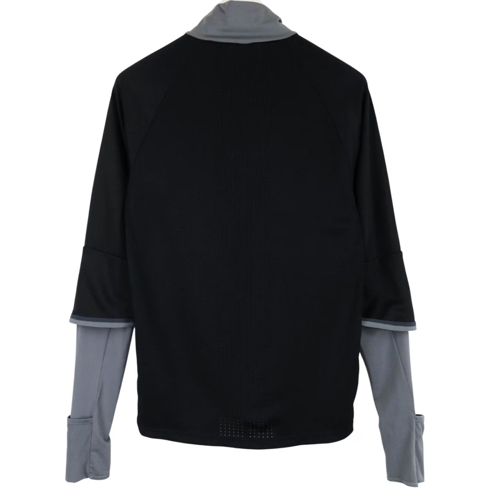 Adidas ADIDAS Climacool Sweatshirt Men's SMALL Breathable Black Mock Neck Logo Pullover Size US S / EU 44-46 / 1 - 2 Thumbnail