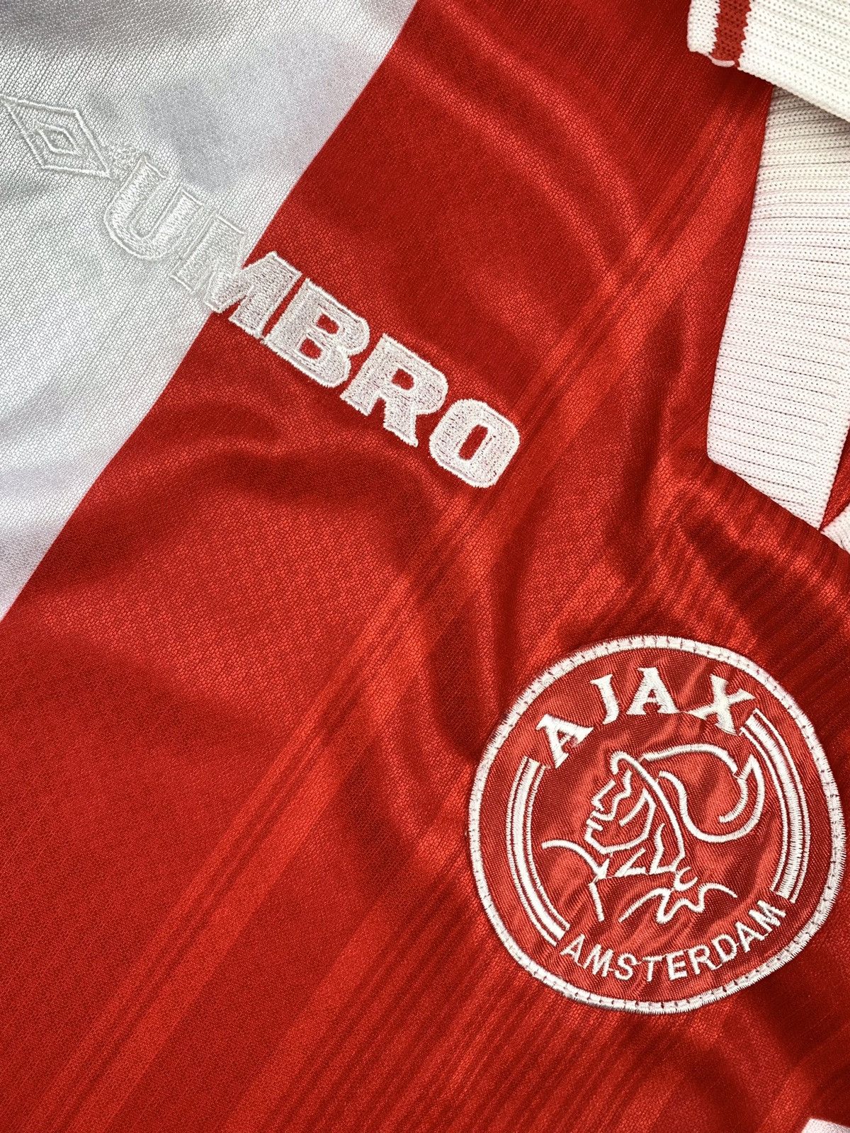 Umbro Umbro AJAX 1998 1999 Home Replica Soccer Jersey Size L-XL Size US XL / EU 56 / 4 - 4 Thumbnail
