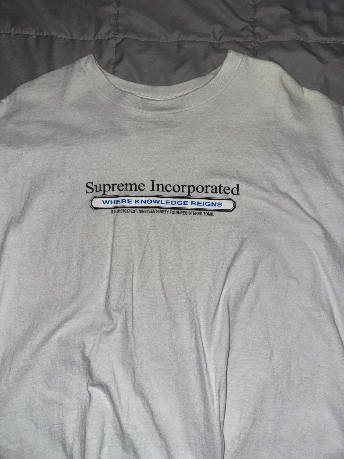 Supreme Supreme “Incorporated” T Shirt Size L Size US L / EU 52-54 / 3 - 1 Thumbnail