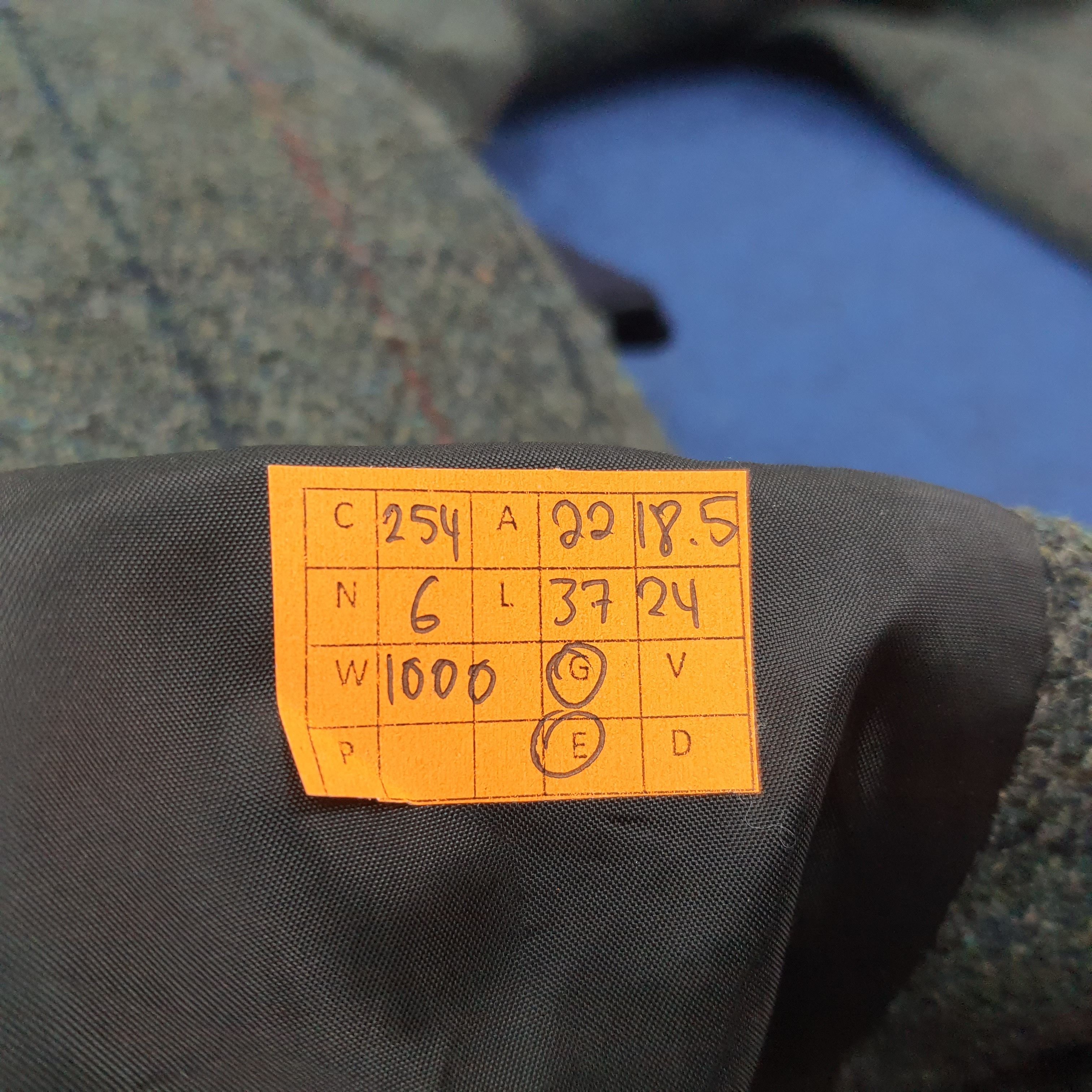 Harris Tweed Vintage Harris Tweed Seven days Sunday Jacket C254N6 Size US M / EU 48-50 / 2 - 9 Thumbnail