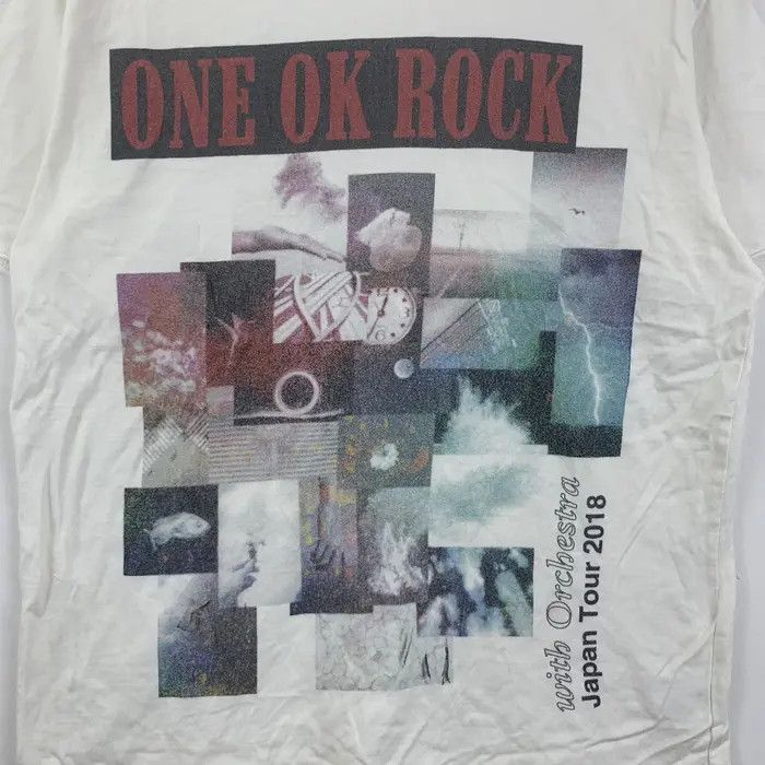 Vintage ONE OK ROCK Japan Rock Band 2018 Tour Tee Shirt Top Size US L / EU 52-54 / 3 - 8 Thumbnail