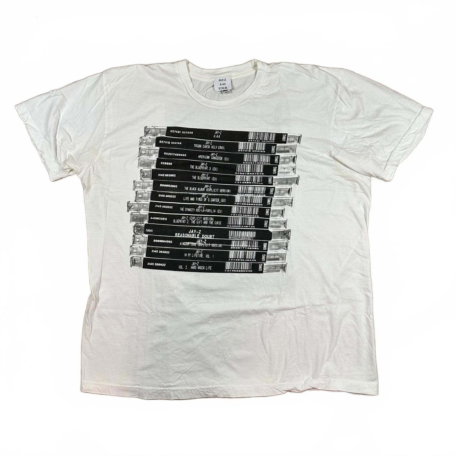 Jay-Z Jay-Z Mens T-shirt 2XL White Tour Graphic Size US XXL / EU 58 / 5 - 2 Thumbnail