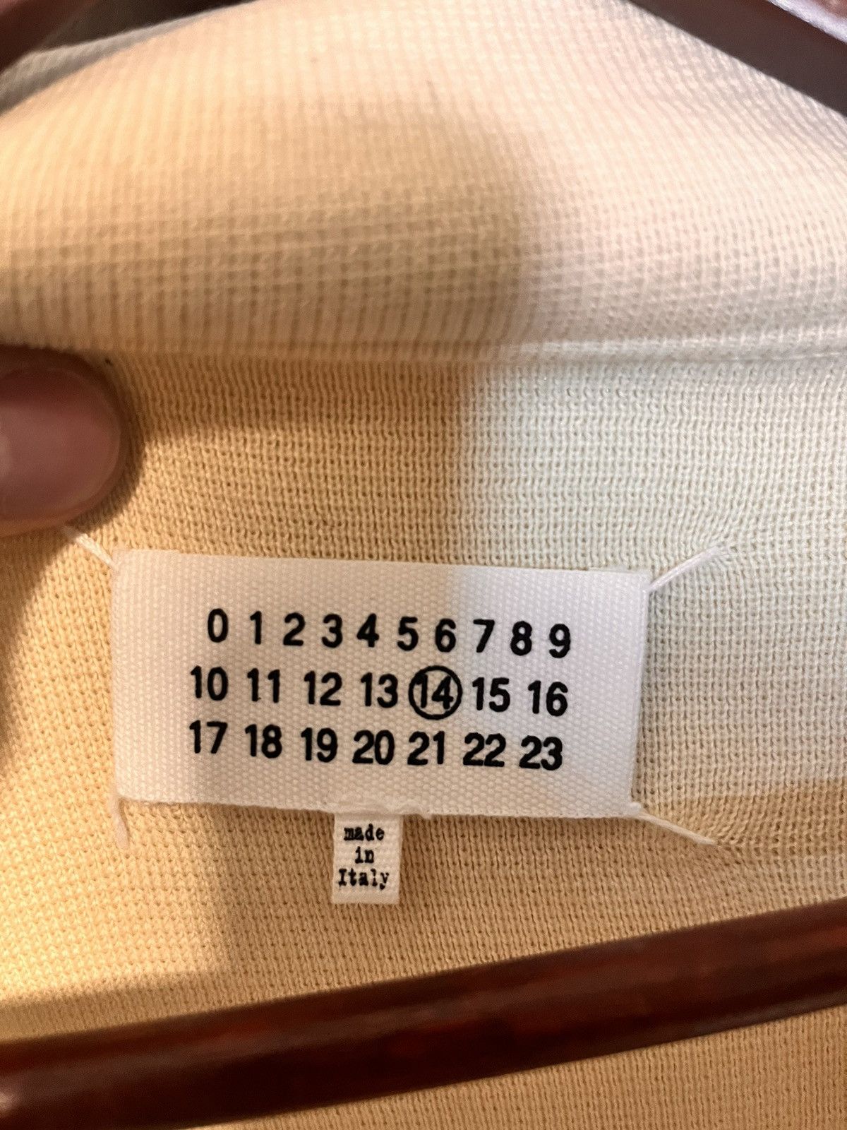 Maison Margiela Margiela Ivory Knit Blazer Large Line 14 Size US L / EU 52-54 / 3 - 3 Thumbnail