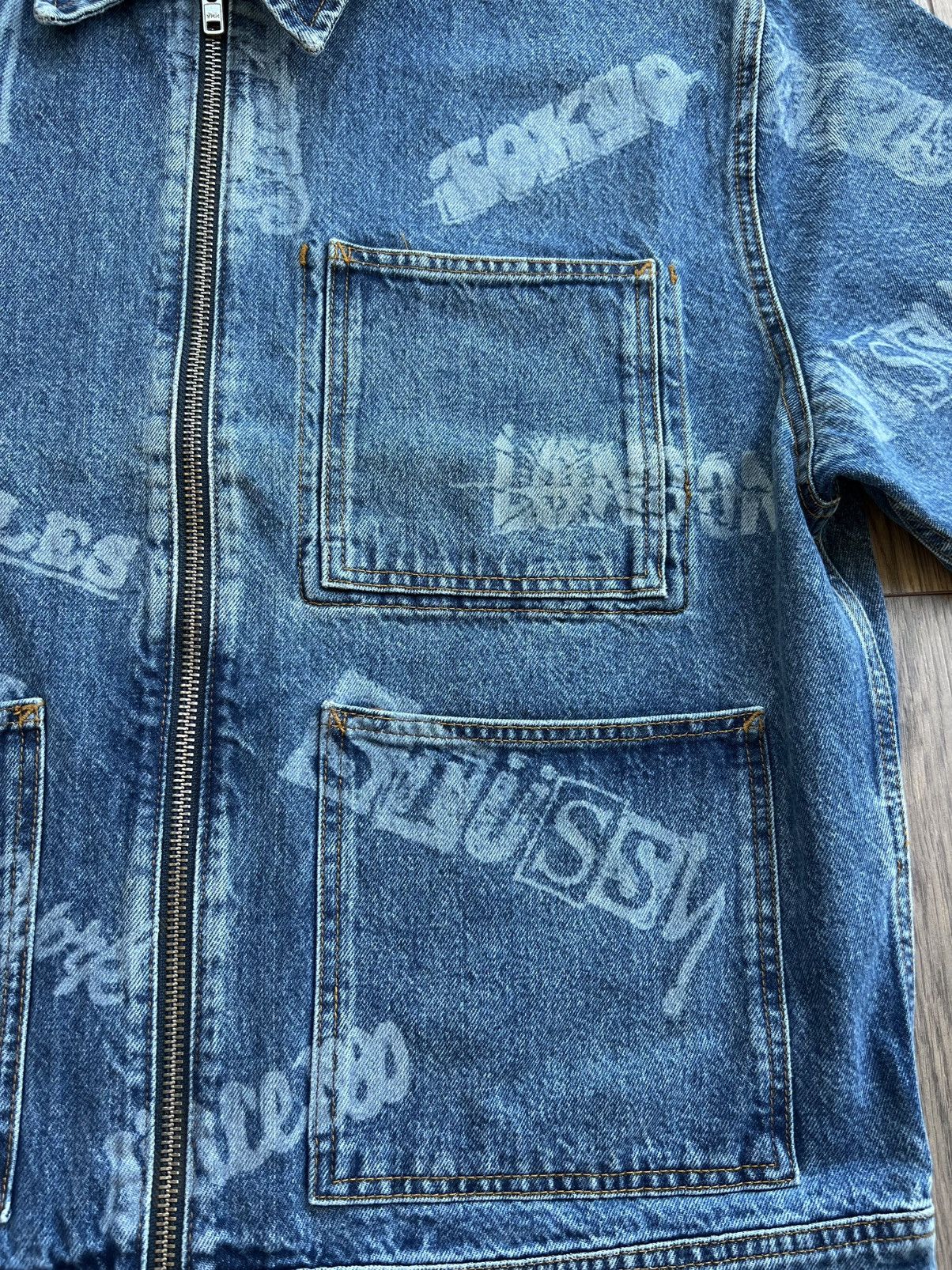 Stussy Stussy x Lance Mountain Denim Work Jacket XL Size US XL / EU 56 / 4 - 6 Thumbnail