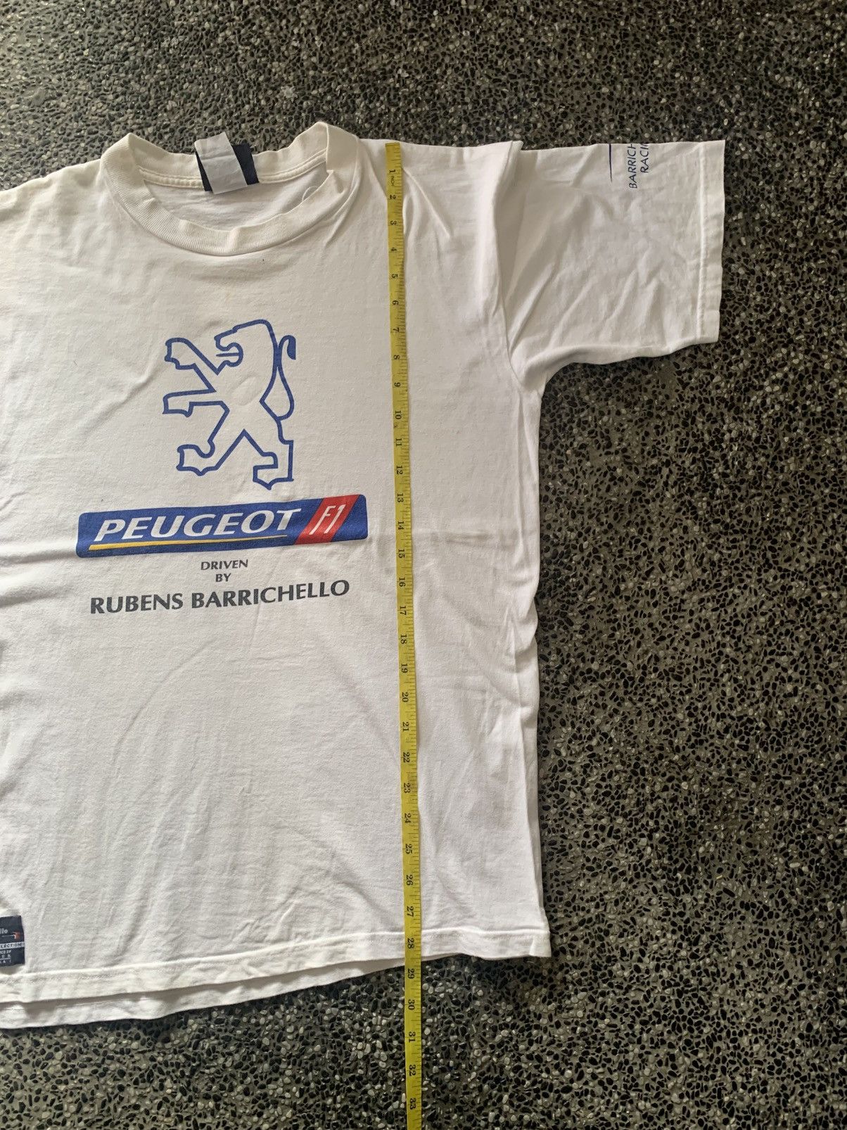 Formula 1 × Vintage Vintage 90s Rubens Barrichello Peugeot Formula 1 F1 Racing Size US L / EU 52-54 / 3 - 10 Thumbnail