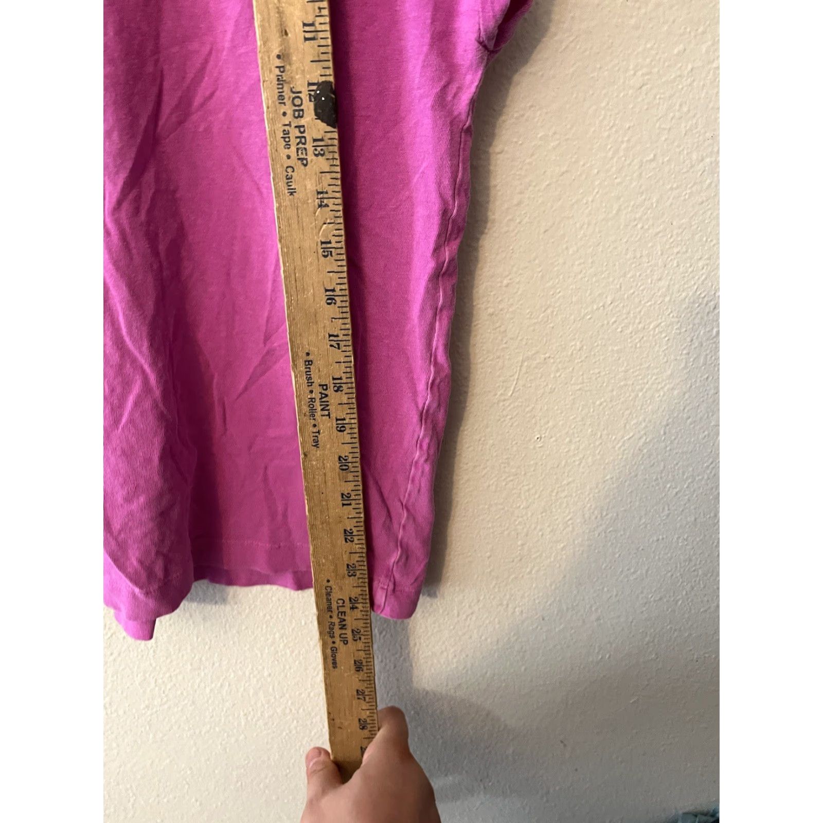 Gap GAP Pink Short Cap Sleeve Top Stretch Knit Blend Scoop Neck Medium T-Shirt Women Regular Casual Size M / US 6-8 / IT 42-44 - 4 Thumbnail