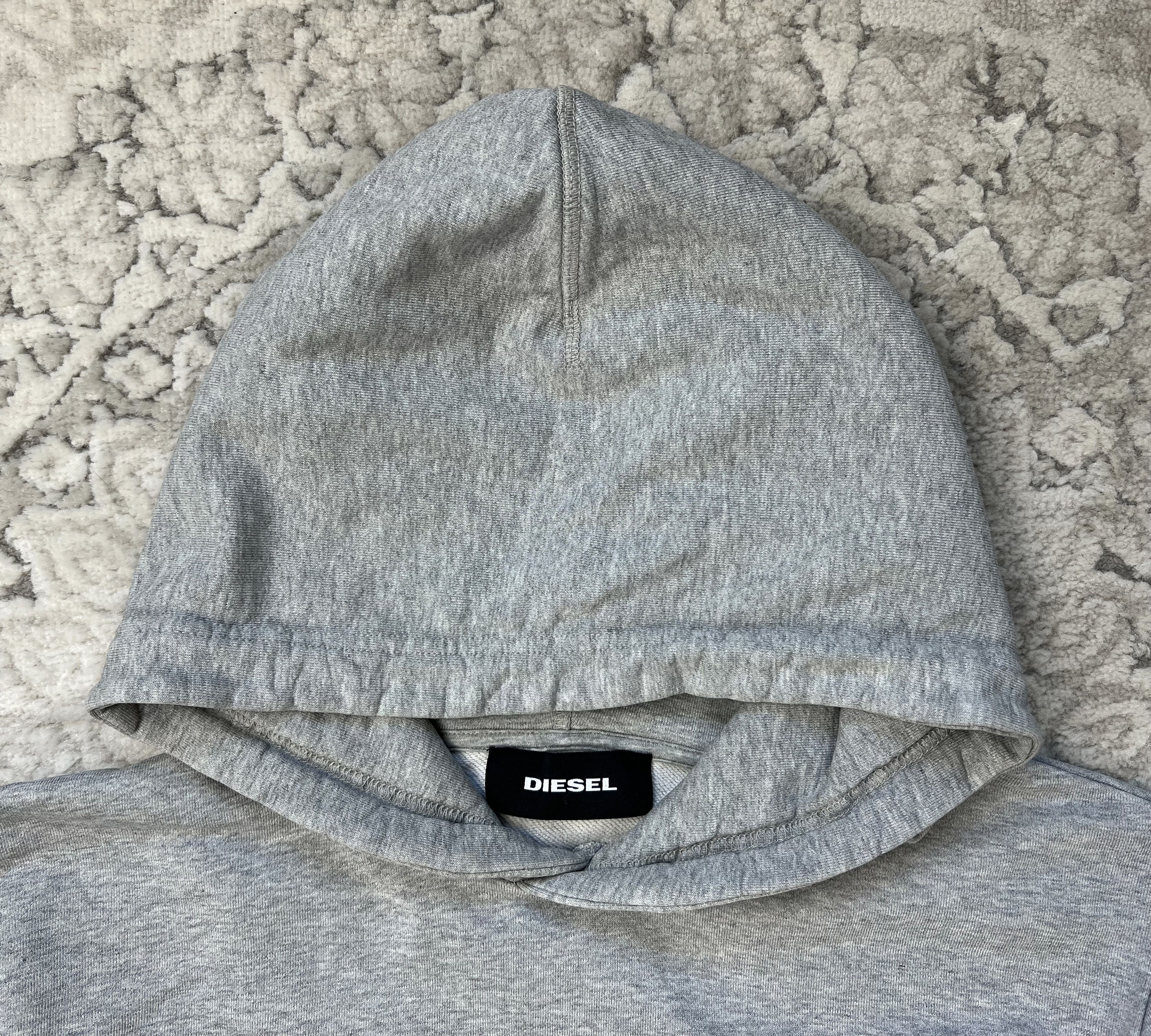 Diesel Diesel “Only The Brave” Big Embroidered Head Hoodie Size US L / EU 52-54 / 3 - 2 Thumbnail