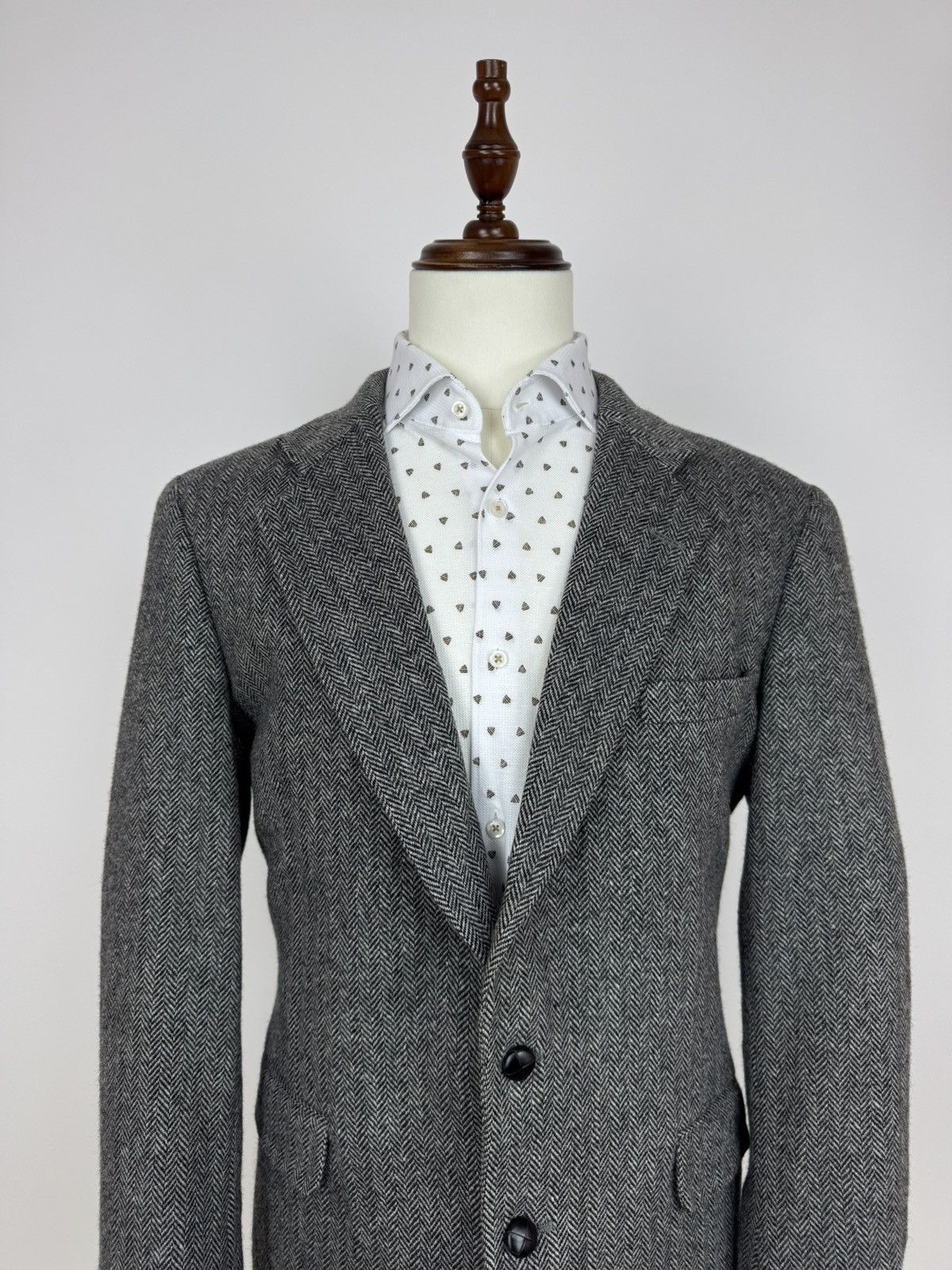Other Branford & Taylor collection teeed herringbone blazer Size 52R - 2 Thumbnail