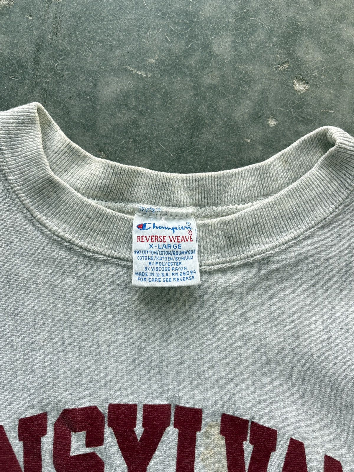 Champion Vintage 90s Champion Reverse Weave Transylvania University Size US L / EU 52-54 / 3 - 3 Thumbnail