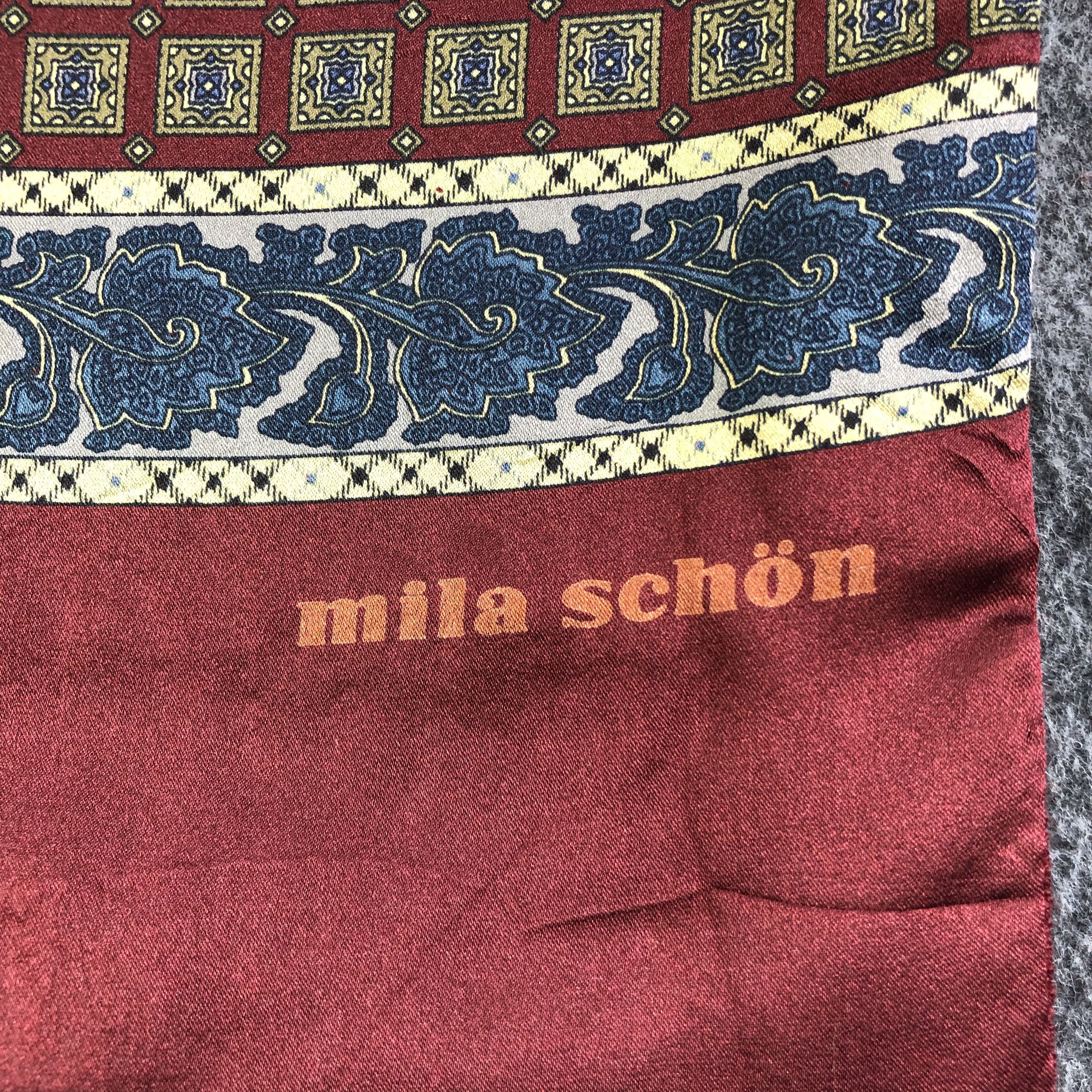 Mila Schon Mila Schon Silk Scarf / Muffler / Neckwear Size ONE SIZE - 4 Thumbnail