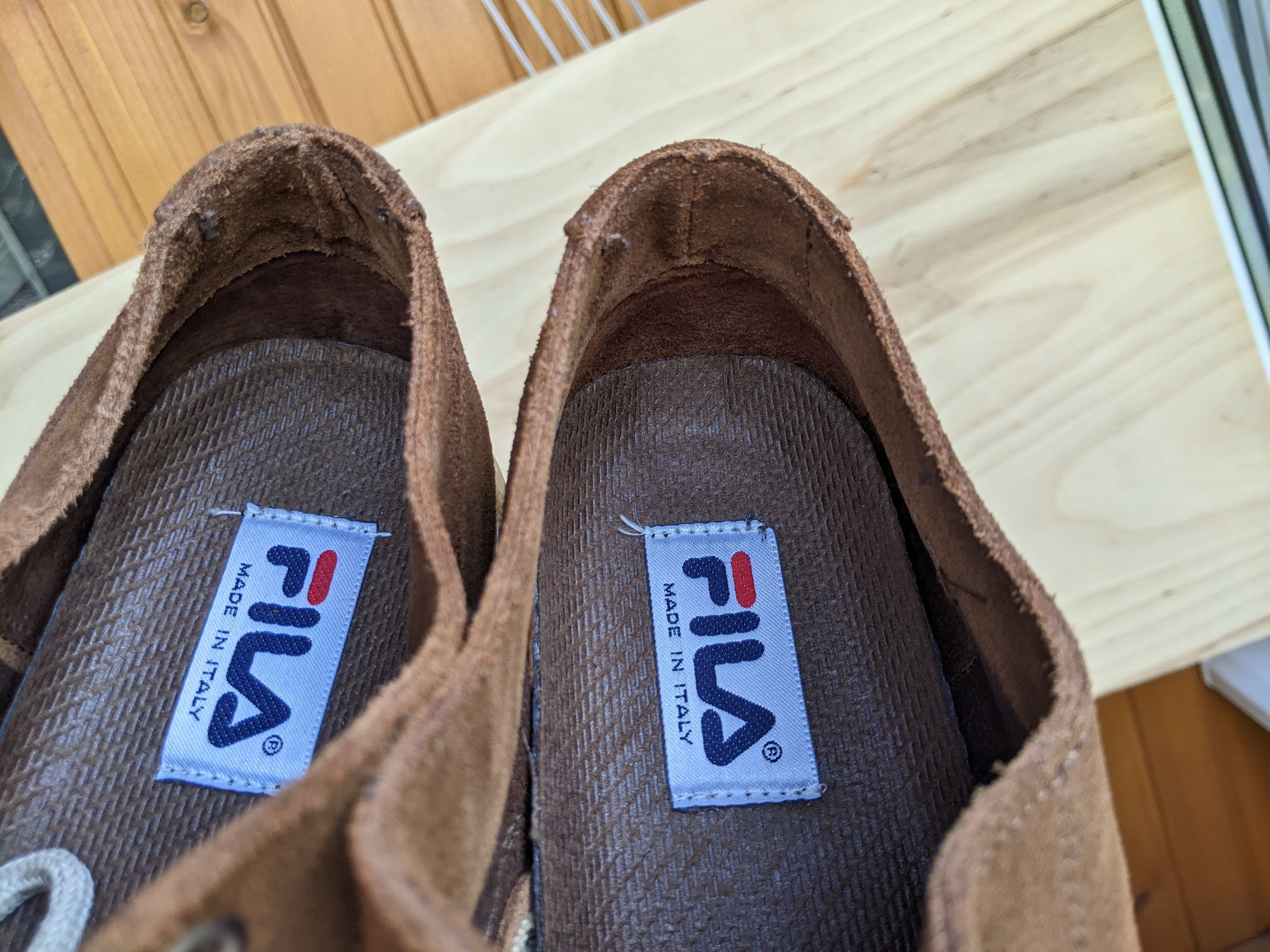 Fila × Vintage Fila Made In Italy Vintage Leather Shoes Sneakers Boots Size US 10.5 / EU 43-44 - 15 Thumbnail