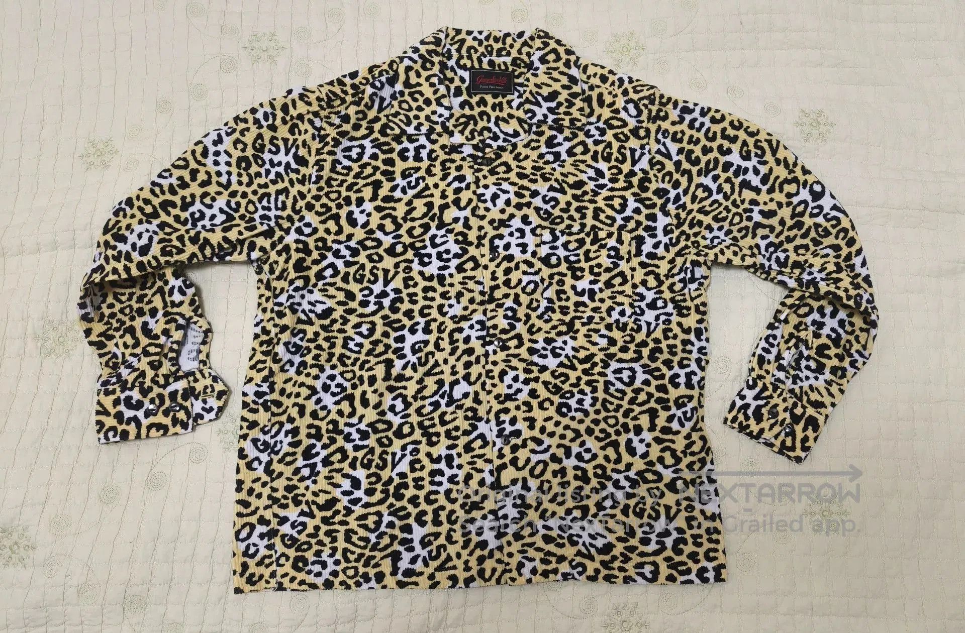Japanese Brand gangsterville leopard print long sleeve shirt. Size US L / EU 52-54 / 3 - 1 Thumbnail