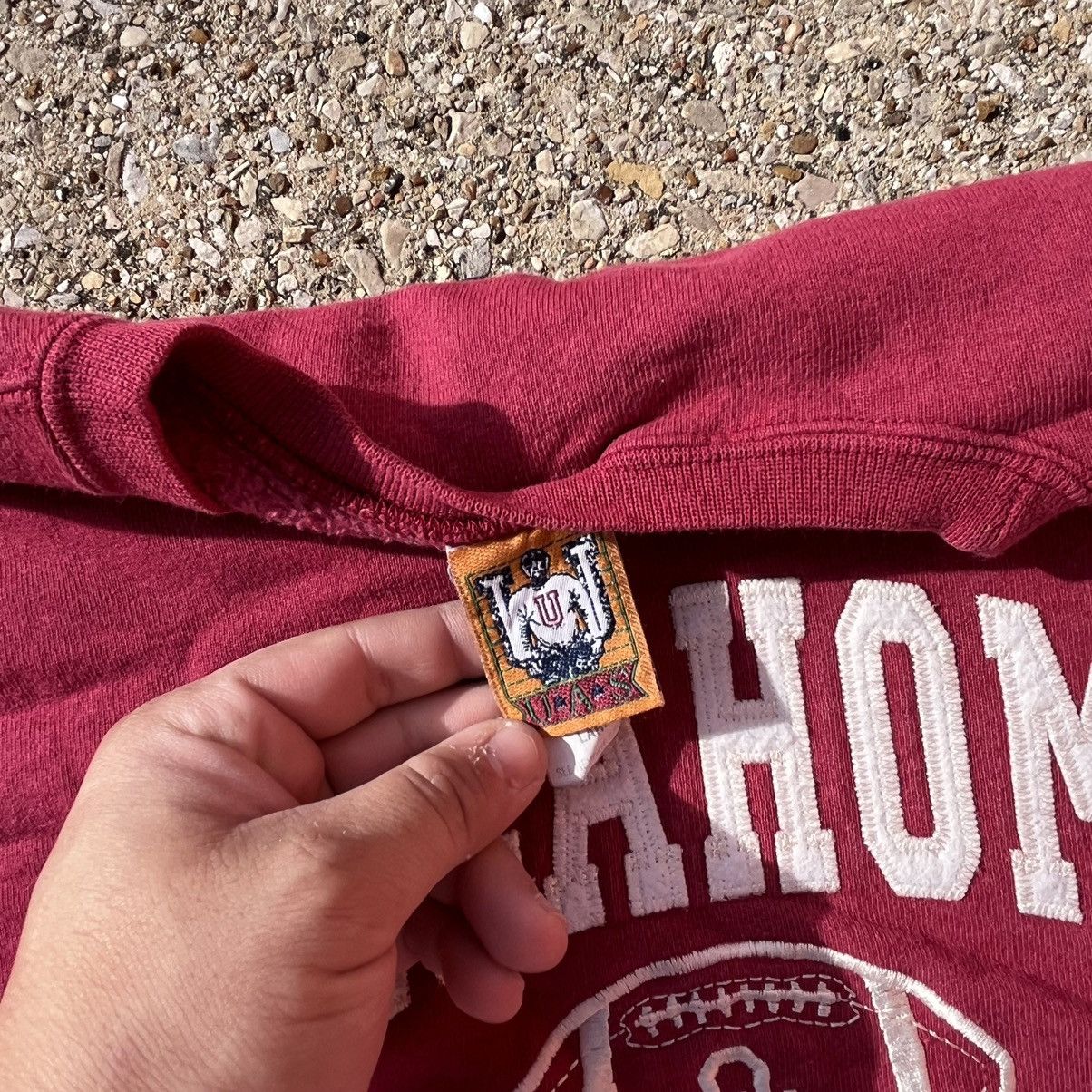 Vintage 90s Causal Oklahoma Sooners Crewneck Size US L / EU 52-54 / 3 - 3 Thumbnail
