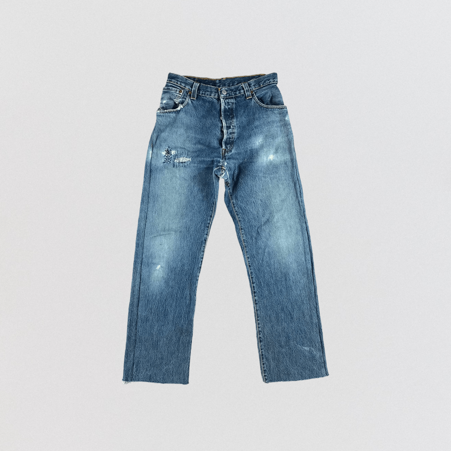 Levi's Vintage 90s Blue Wash Levis 501 Jeans-JM2183 Size US 30 / EU 46 - 1 Thumbnail