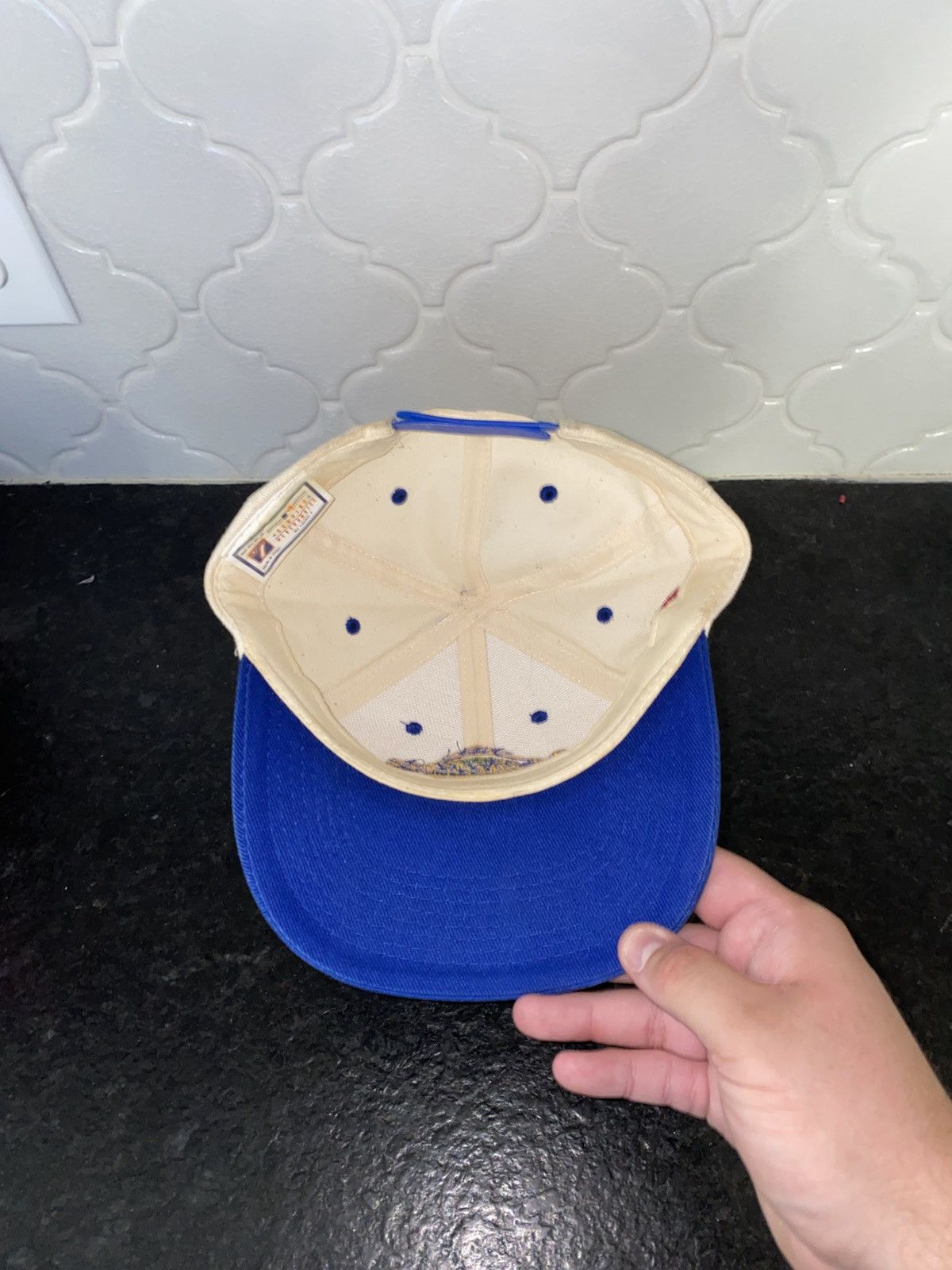 Logo 7 Vintage 1996 World series logo snapback Size ONE SIZE - 3 Thumbnail